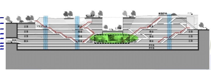 重庆国泰购物中心 Aedas-11