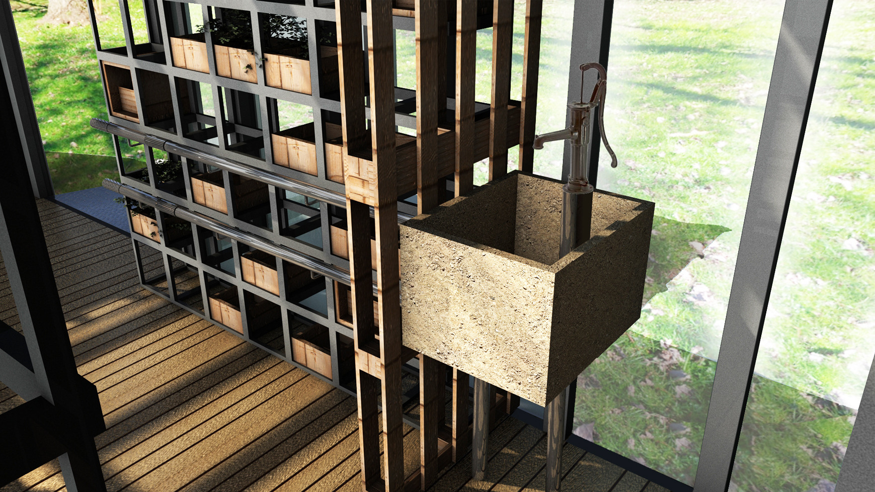 绿色绿点·环保城市家具设计-21