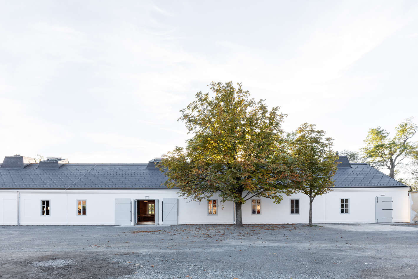 废弃奶牛场转型功能厅,历史与创新的完美结合-33