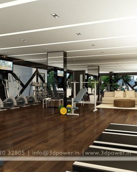 3D Power 打造惊艳室内健身水疗中心