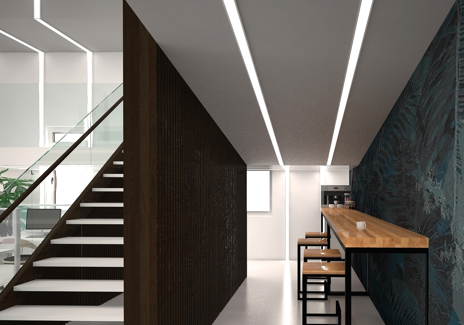 Design project for library of Moscow City University-3