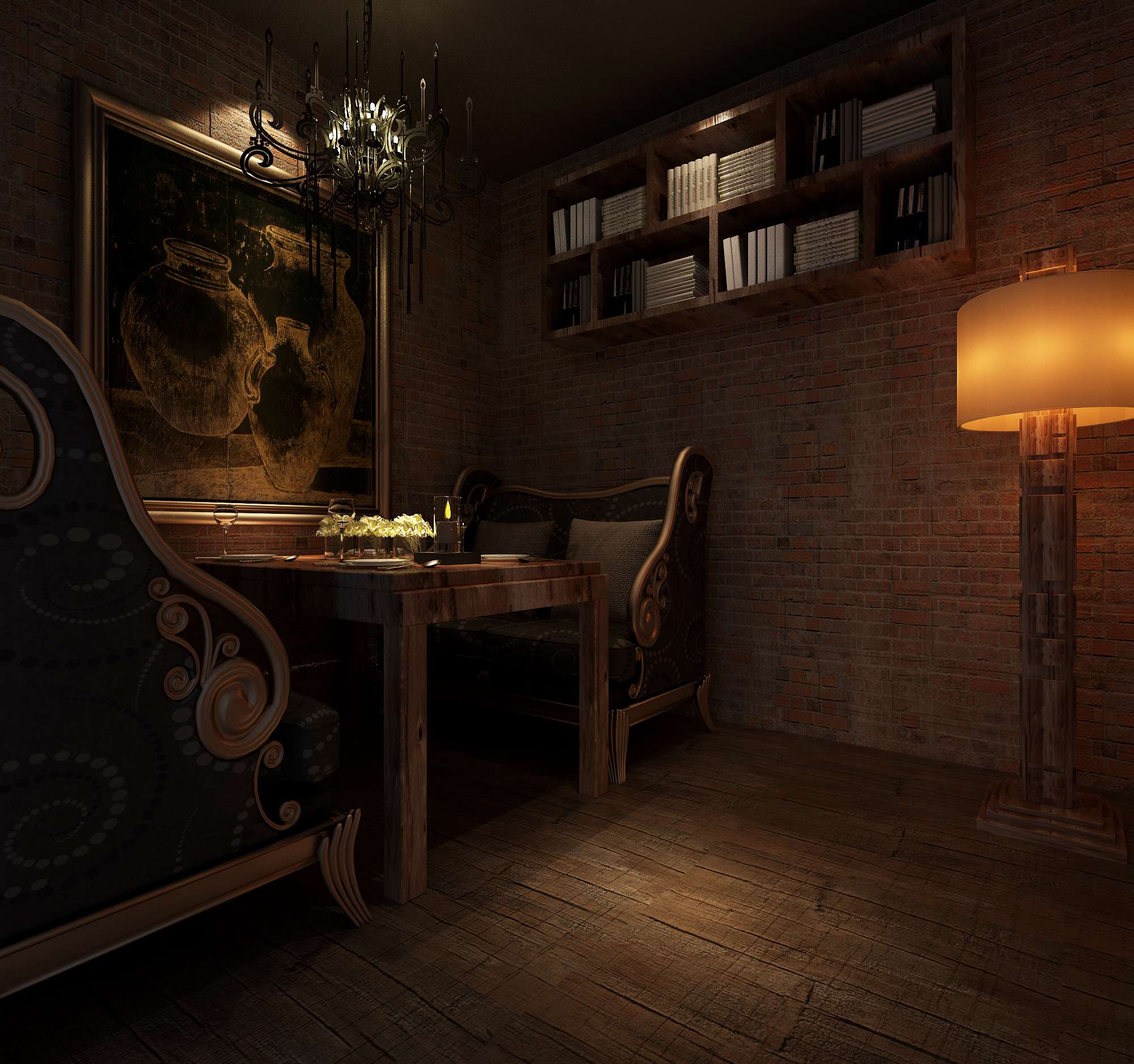 沈育晖作品  餐饮 咖啡厅800平-7