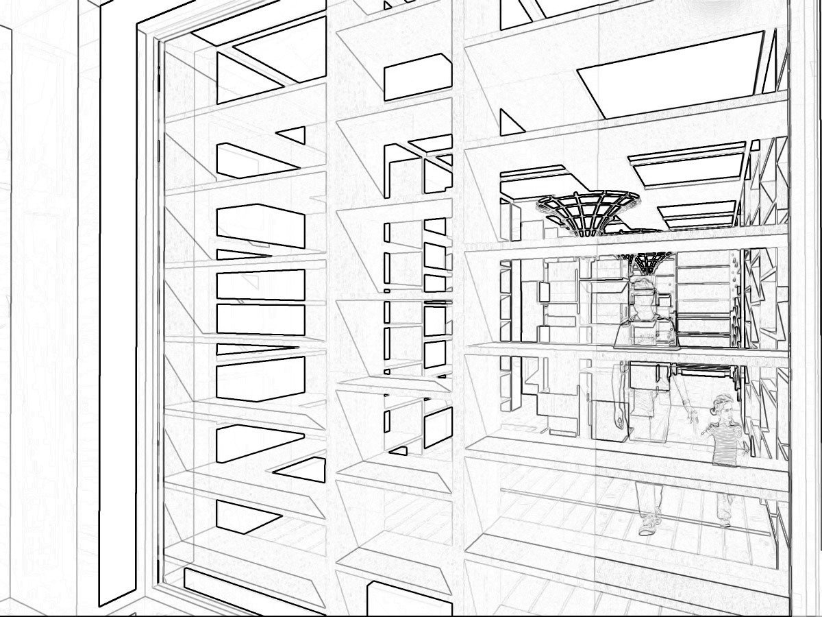 米斯克斯美食店室内设计-2