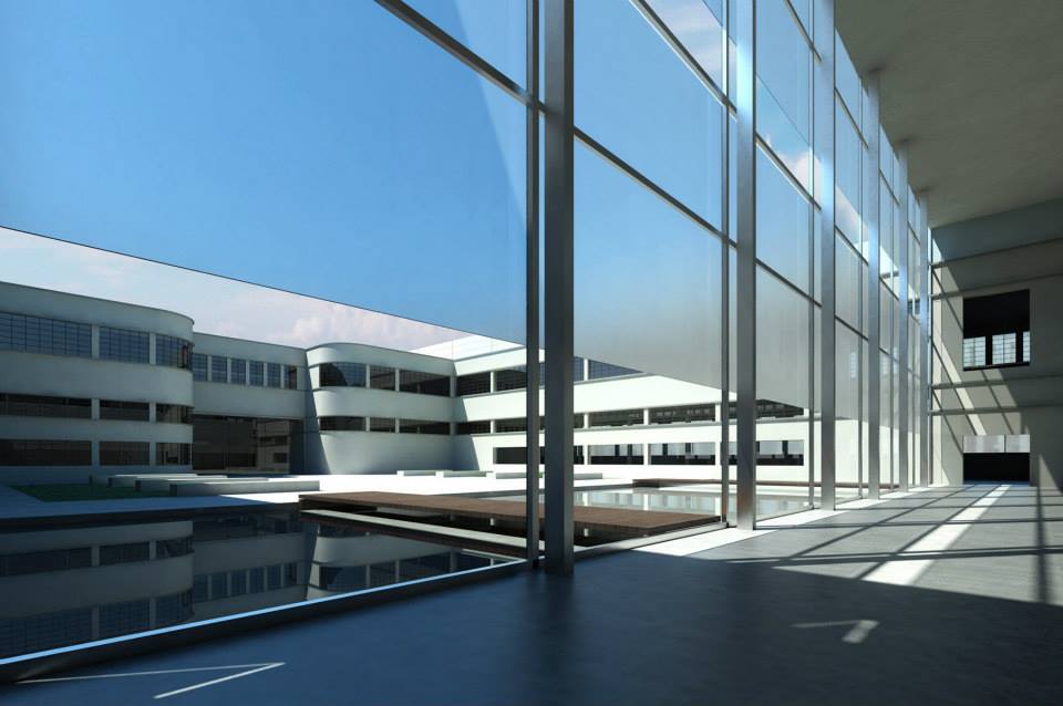 废弃纺织厂的贸易商会新总部-1