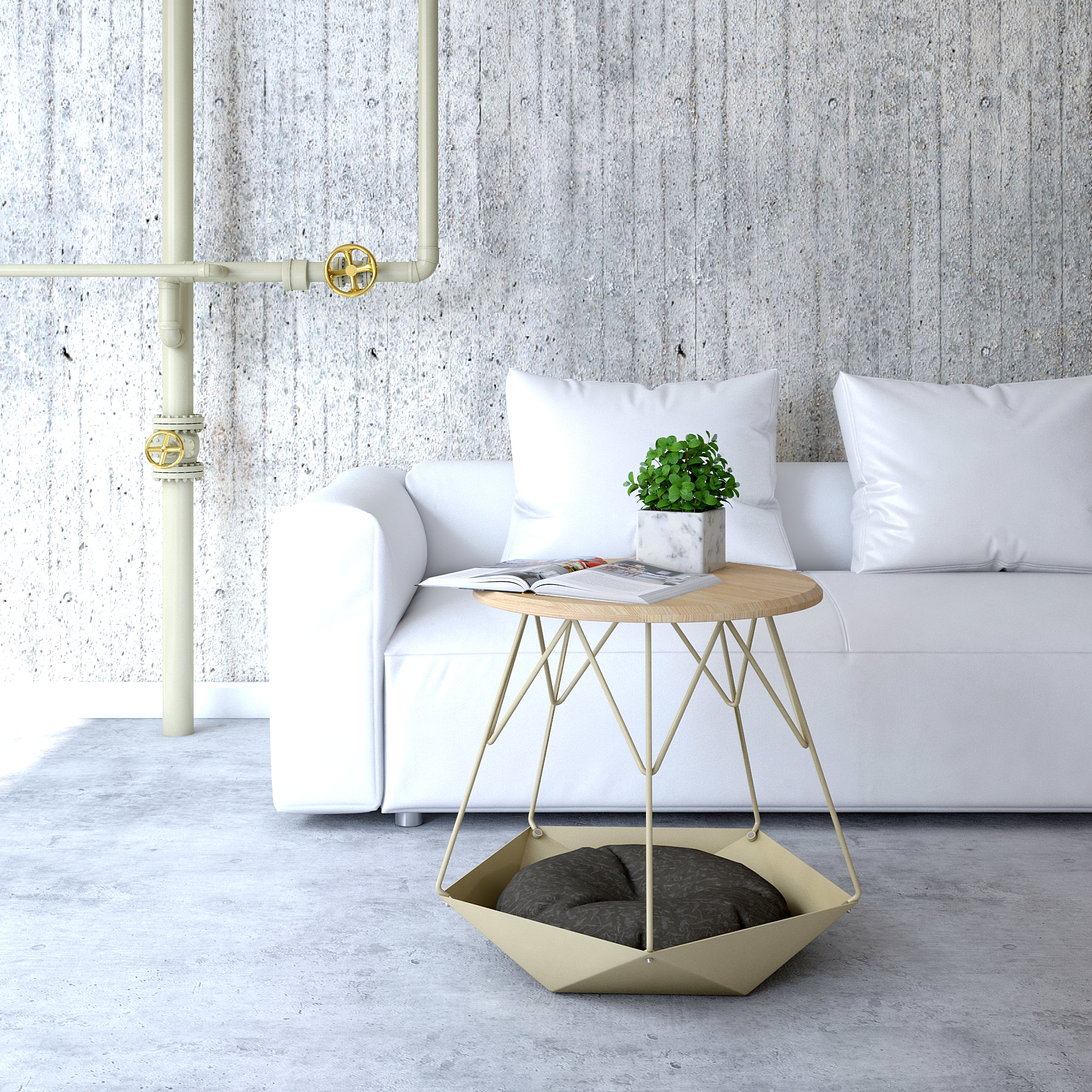 KRATER 实木咖啡桌-13