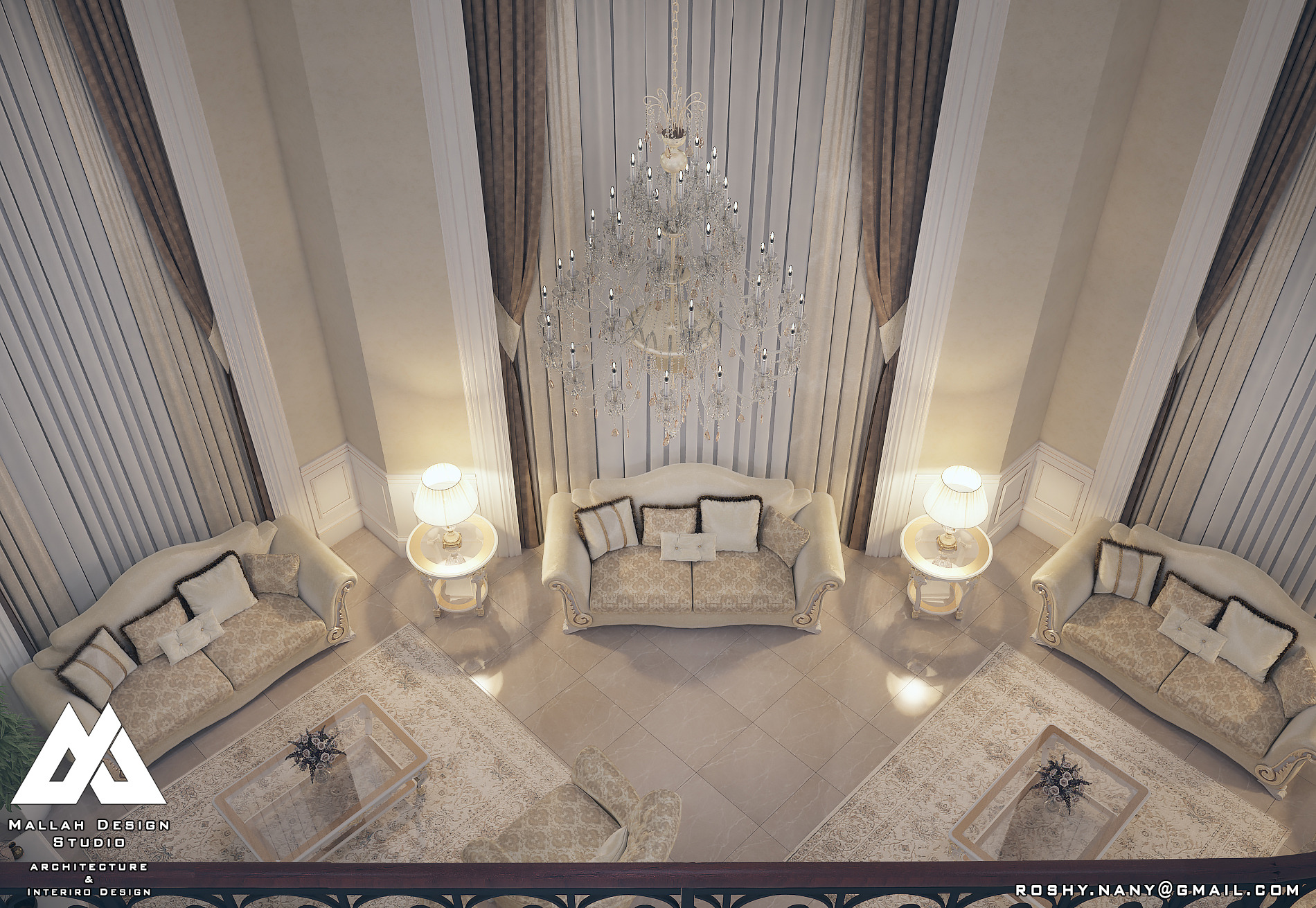 2017 年完成的别墅室内设计案例-5