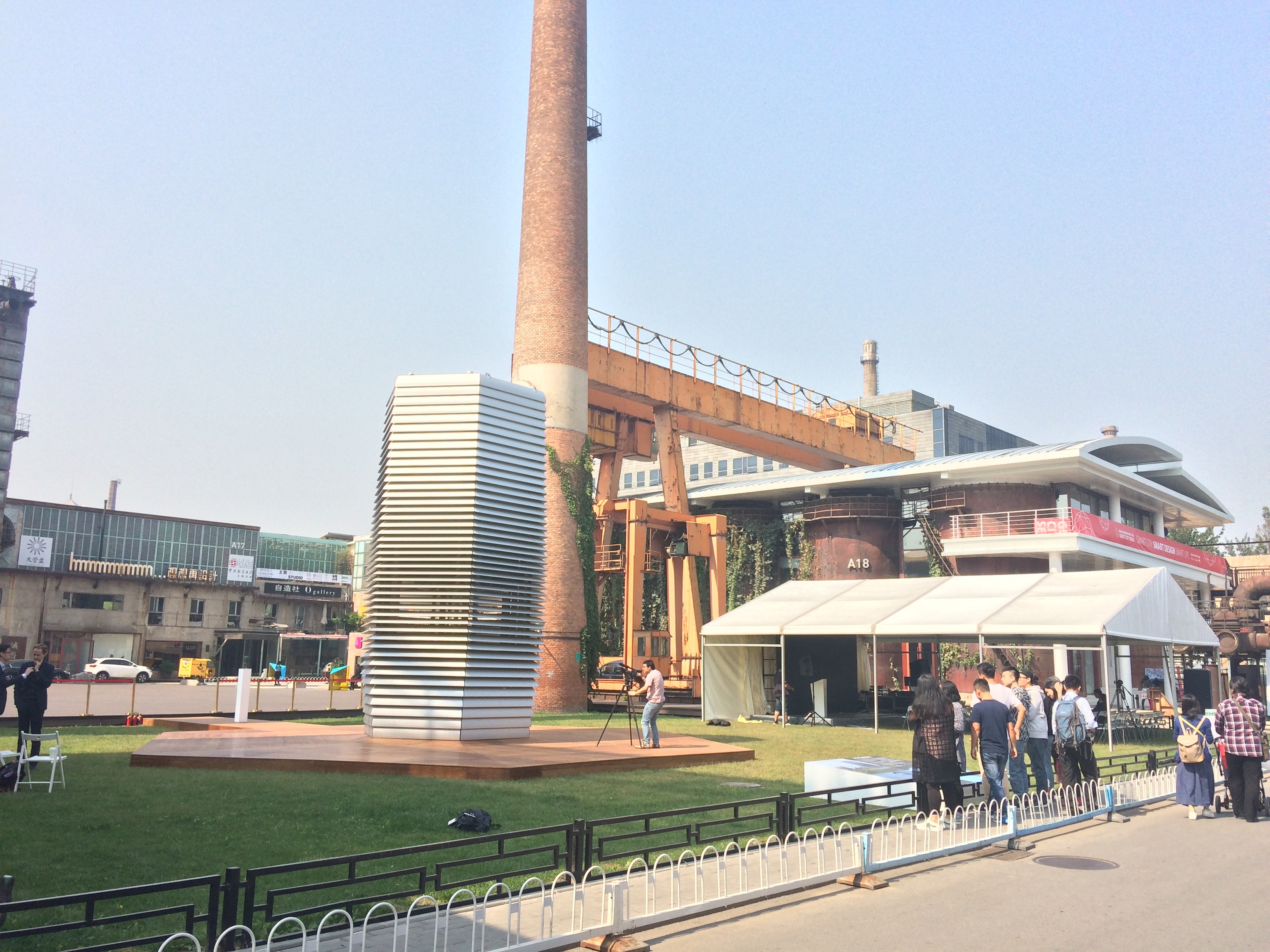 烟雾净化塔-- 北京制作便携式基础与安装-96