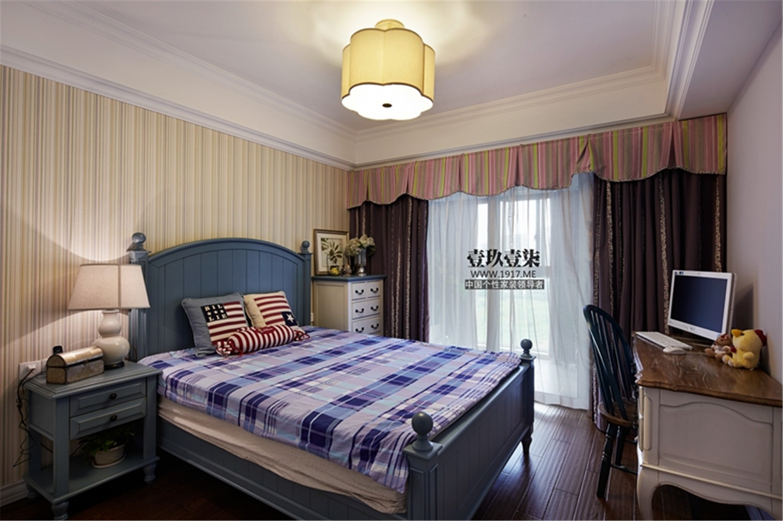 乡陌雅居 | 美式风格融入沉稳与大气-20