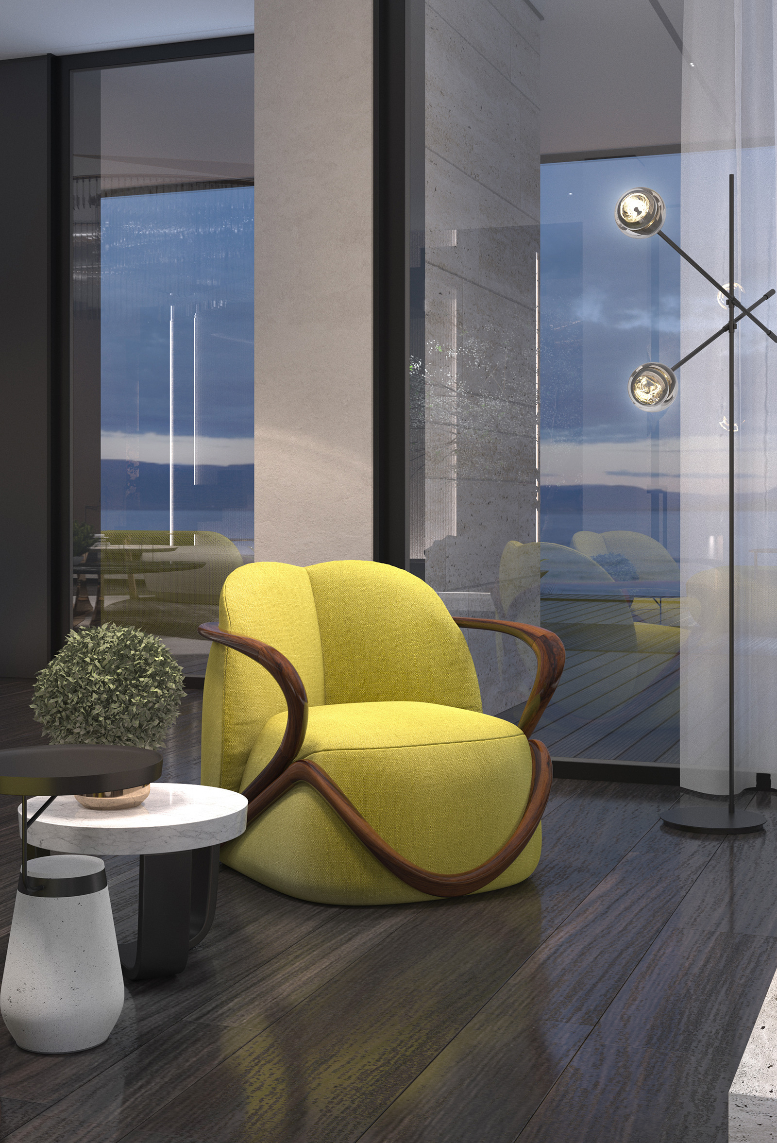 奥地利现代别墅设计与艺术融合-32