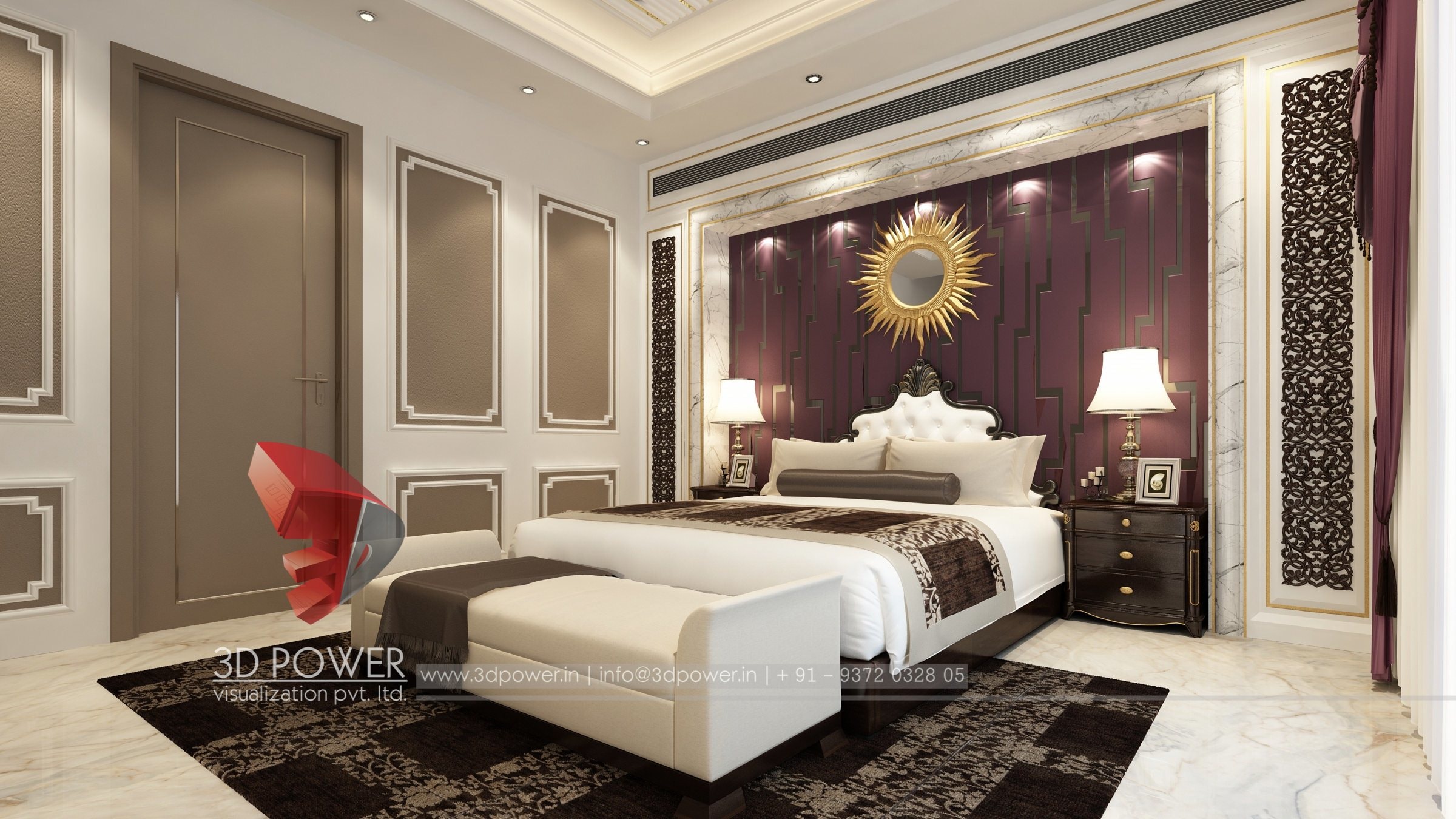 3D 室内设计案例 | 单家庭住宅的精致室内空间-39