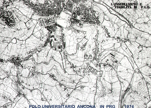 1974 年安科纳大学未实现设计 | 意大利与美国建筑师的激情碰撞-2