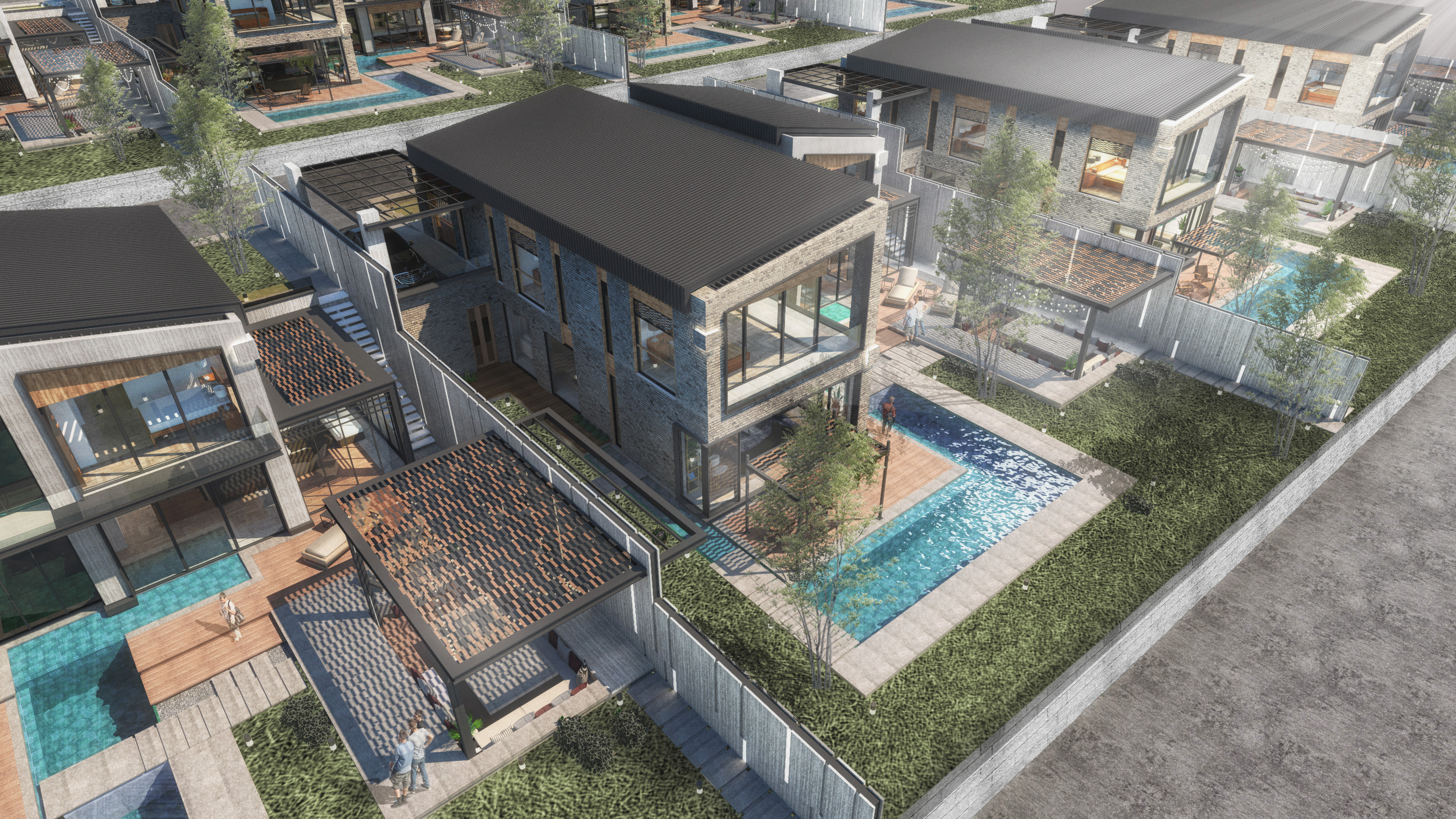 2019 年竣工的土耳其大型社区住宅项目-3