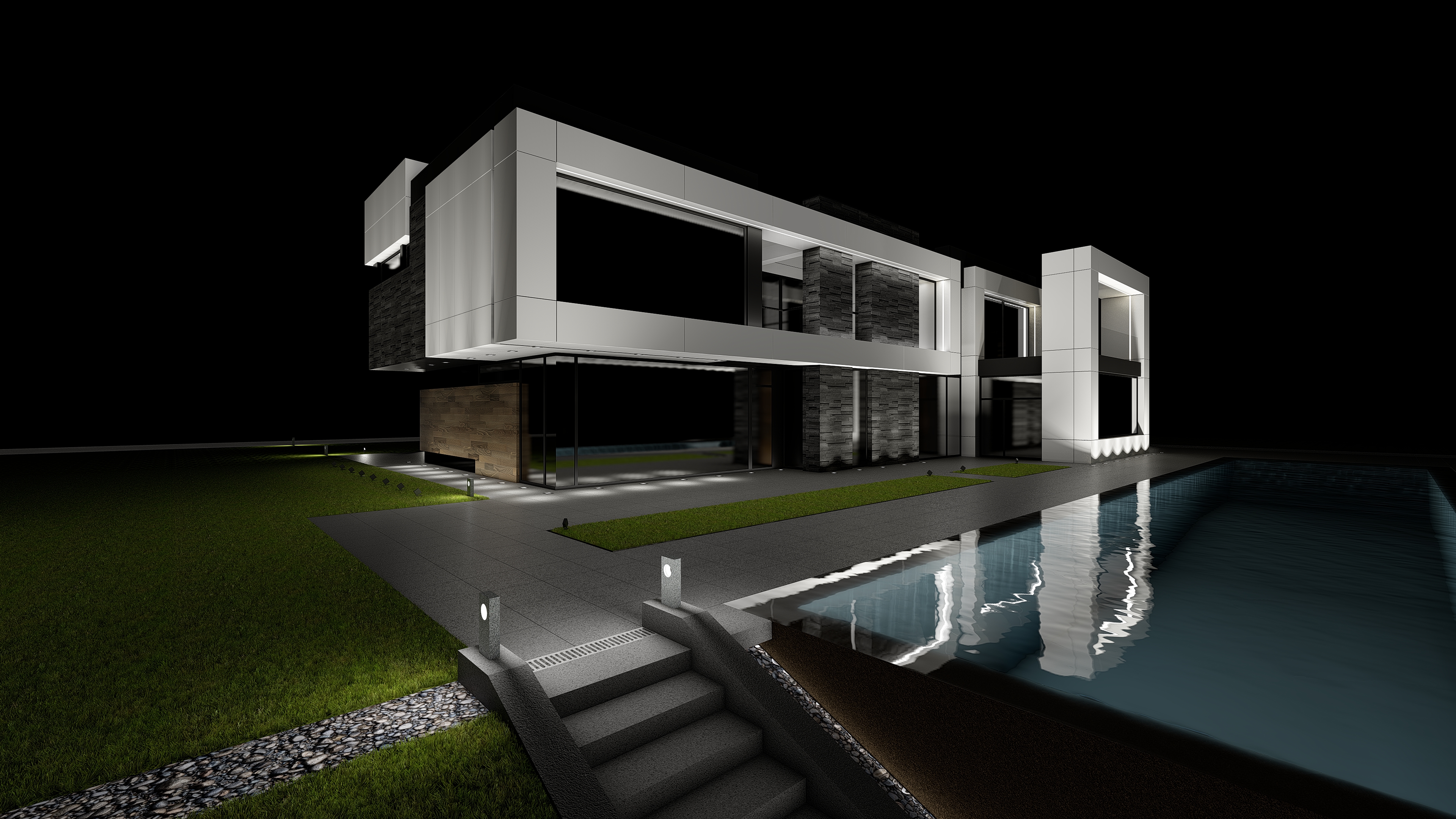 2018 年启动的摩尔多瓦郊区住宅设计-81