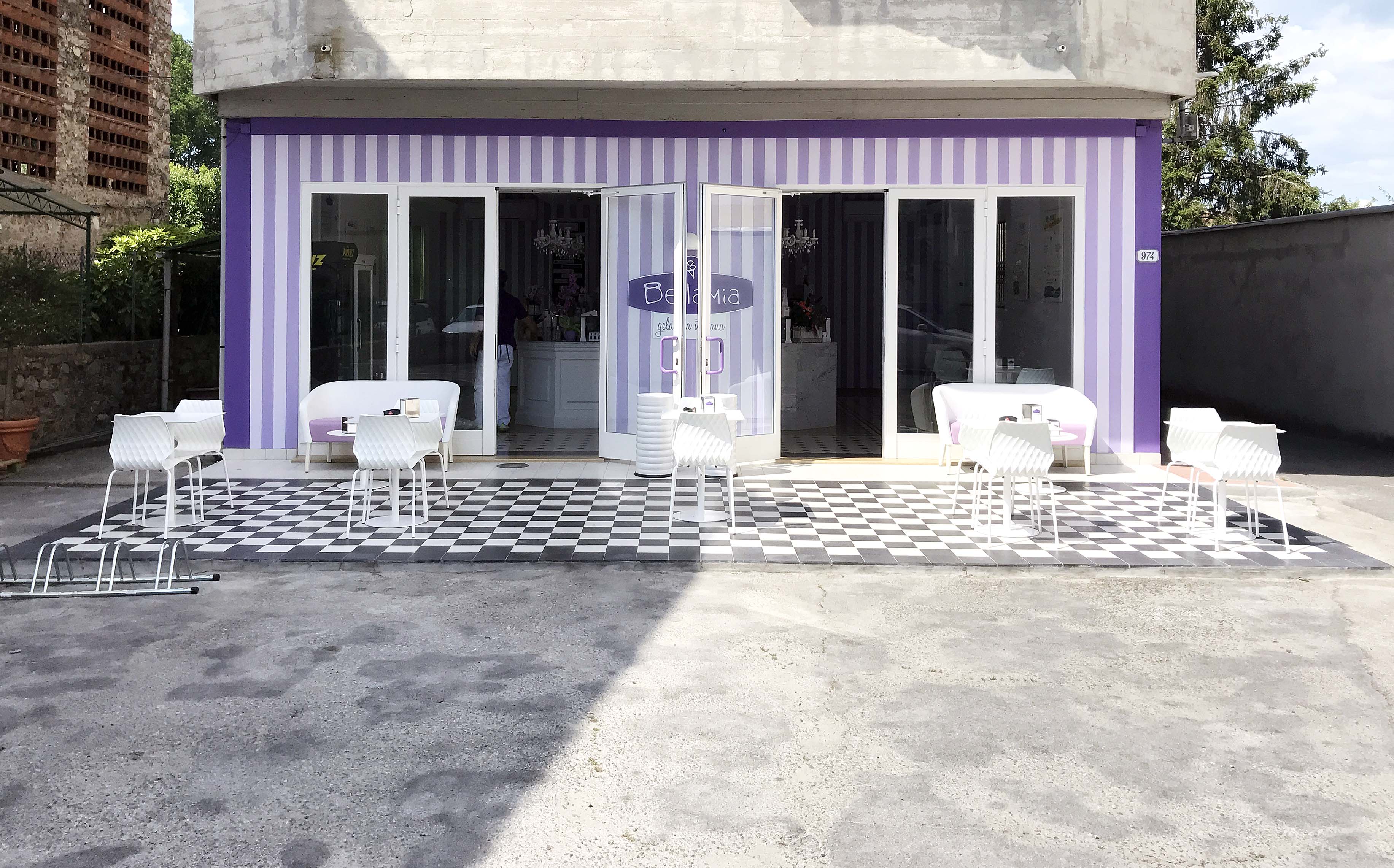 意大利风情 BELLAMIA Lucca 双面店铺设计-1