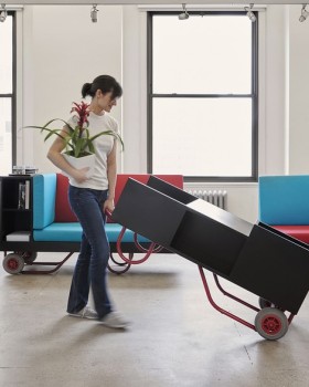 康奈尔大学纽约工作室推车家具系列 · CL3 与林鲁的跨界设计