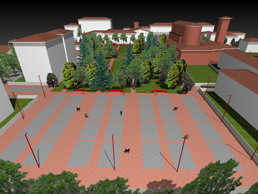 意大利 San Lazzaro di Savena 广场更新设计-12