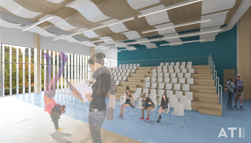 米兰新国立学校 | 绿色环保,智能科技的现代校园-6