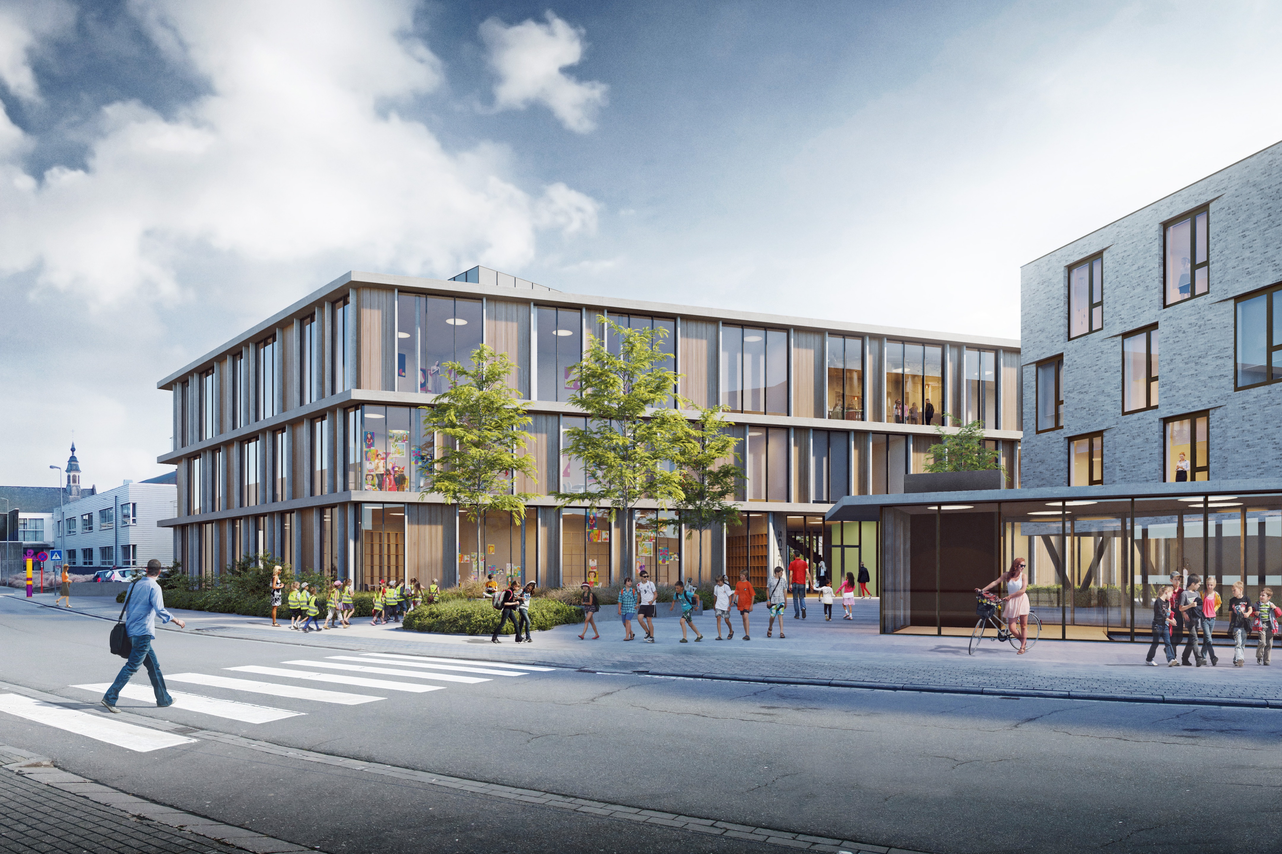 Ale·ianen 社区学校与住宅绿色共生设计-0