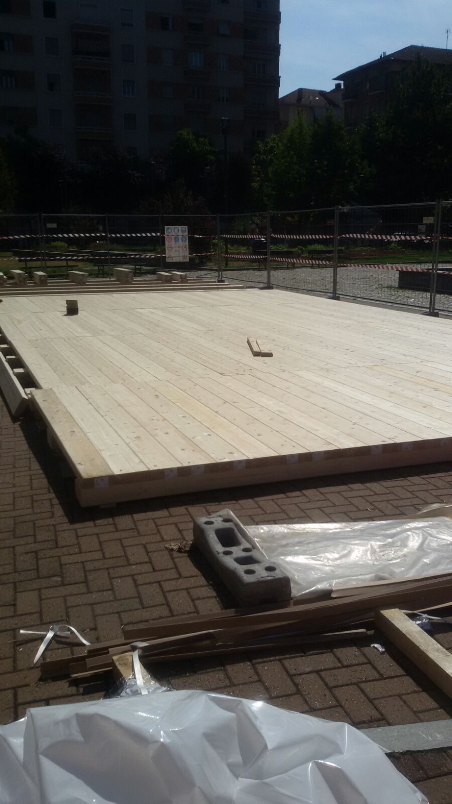 意大利都灵智能城市 Connego 公共广场木结构建筑-4