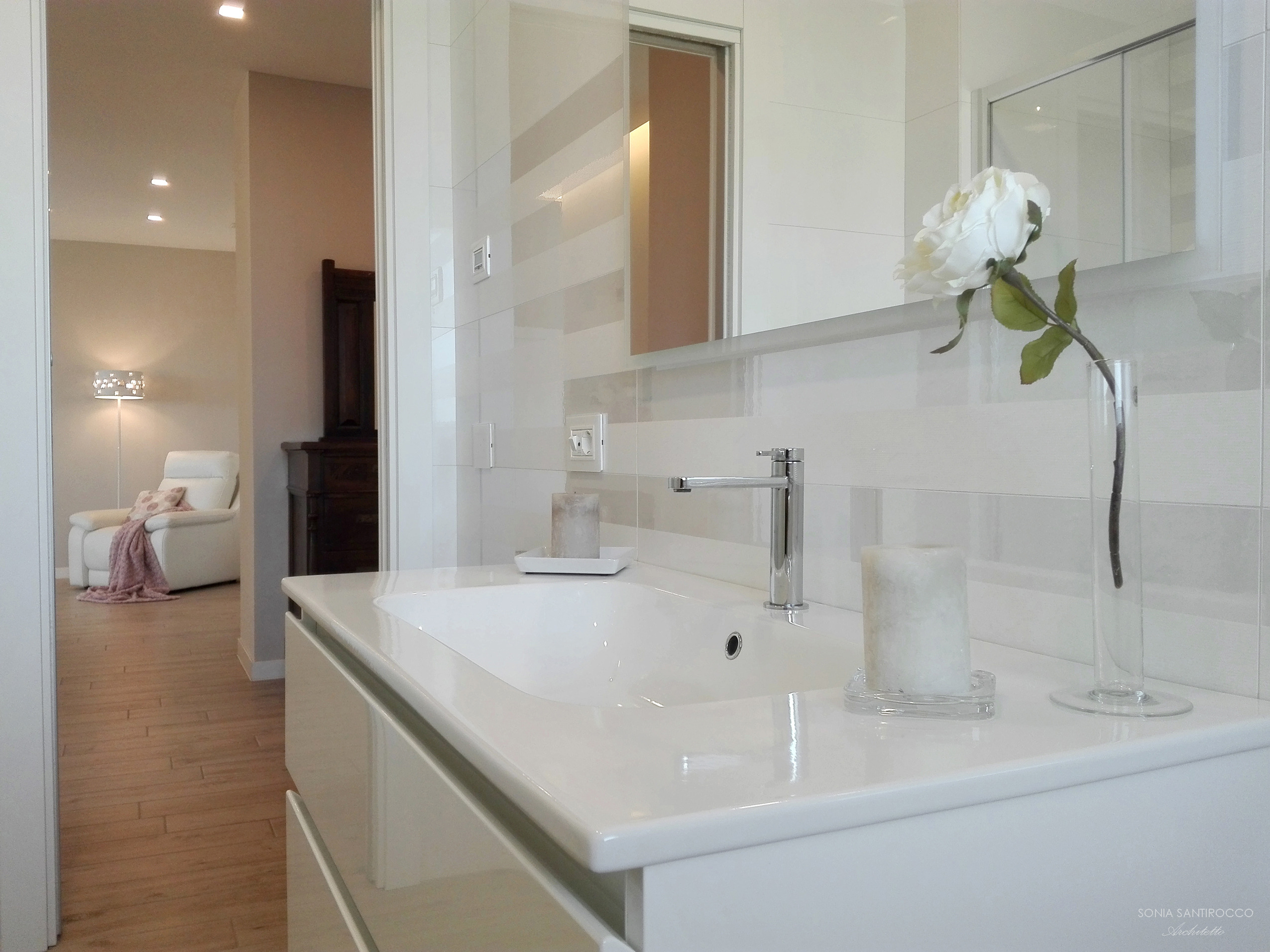 温馨开放式空间 | 意大利公寓客厅设计-33