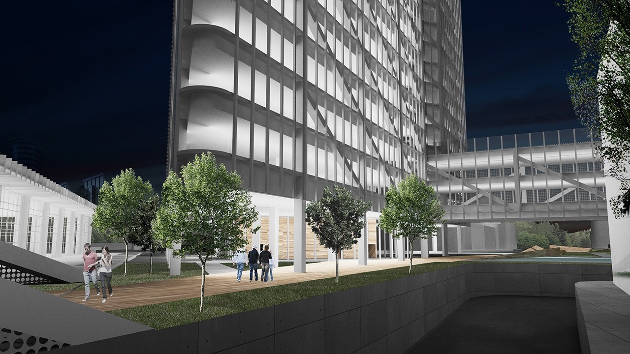 2014 年贝洛奥里藏特行政中心设计 | 公园式政府建筑的典范-4