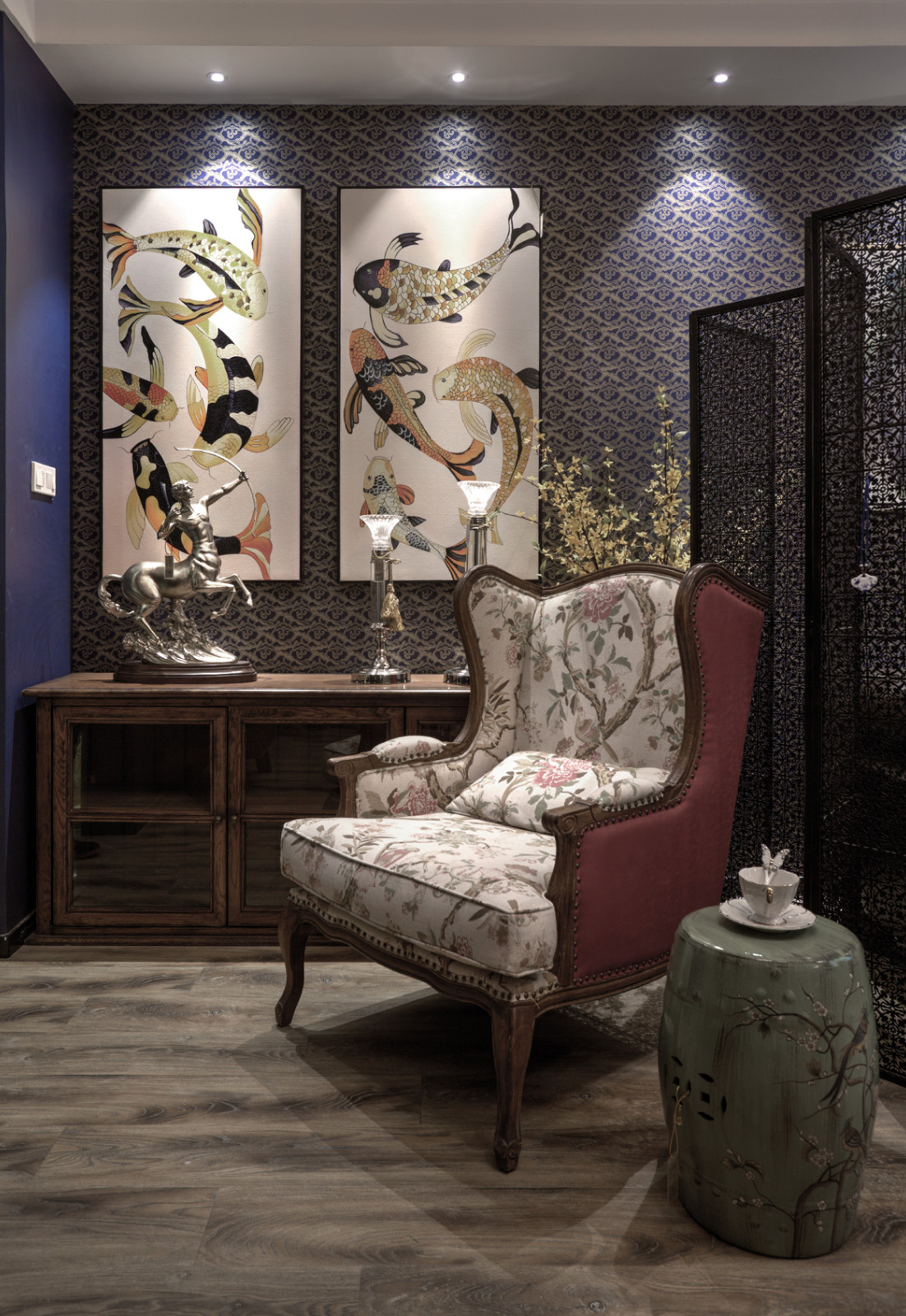 寓尚设计&泰瑞软装新馆 | 现代中式韵味,品茗赏器的界限之美-20