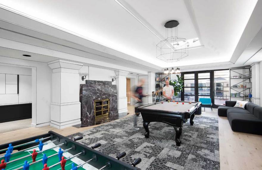 电子艺术蒙特利尔新办公室,极简主义与创造力的完美结合-17