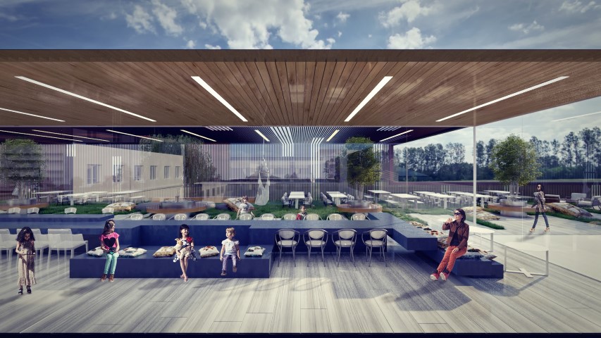 土耳其 Urfa 省 Southeast Yukselis Schools 教育建筑-4