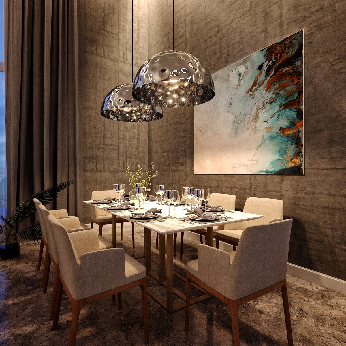 乌克兰极简私人住宅设计-26