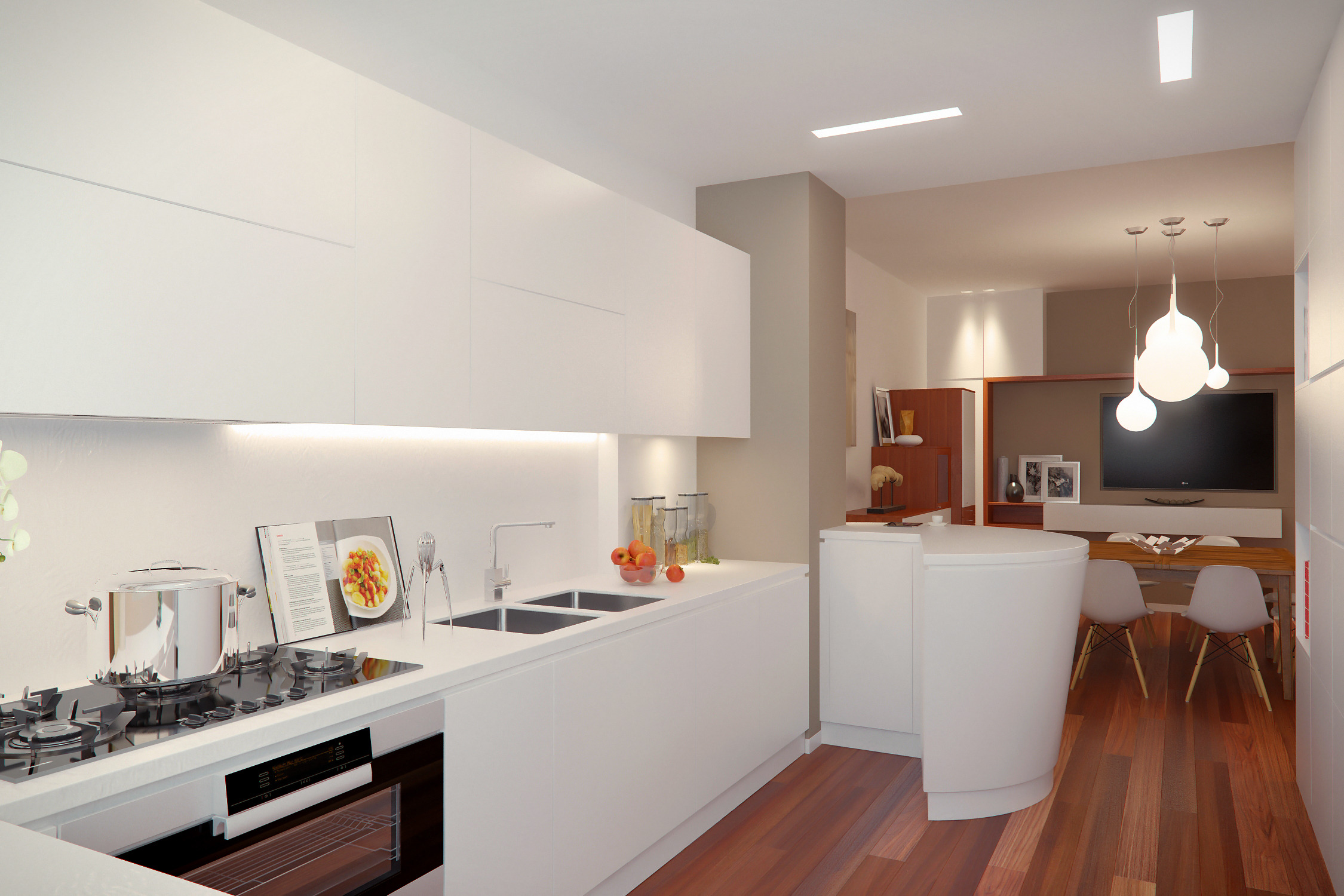 融合复古与现代的意大利巴里公寓设计-3