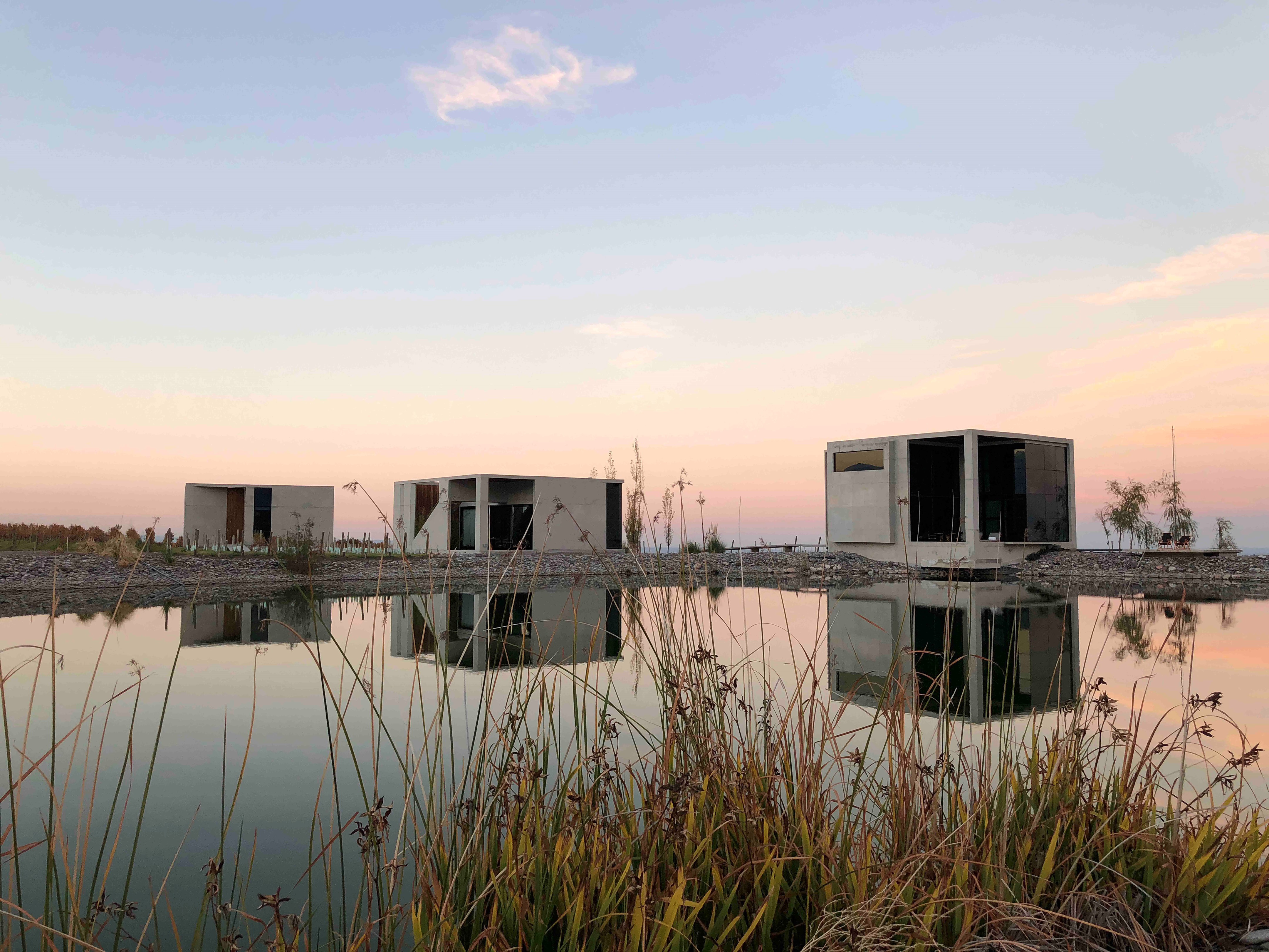 高山葡萄园里的绿色环保别墅-28