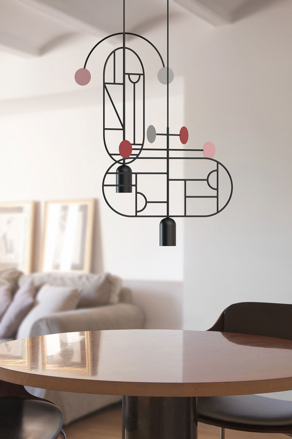 线与点的艺术 | 巴塞罗那设计工作室的创意吊灯-16