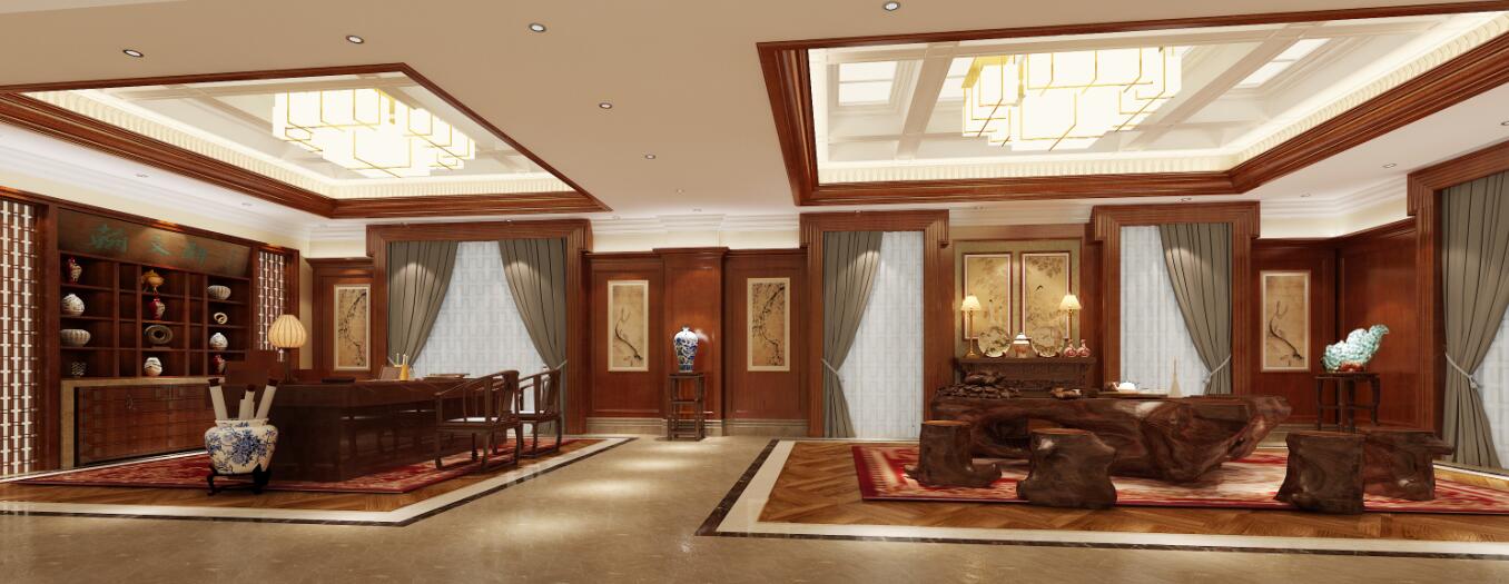 华仪电器办公楼空间设计     吴明海设计师作品-17