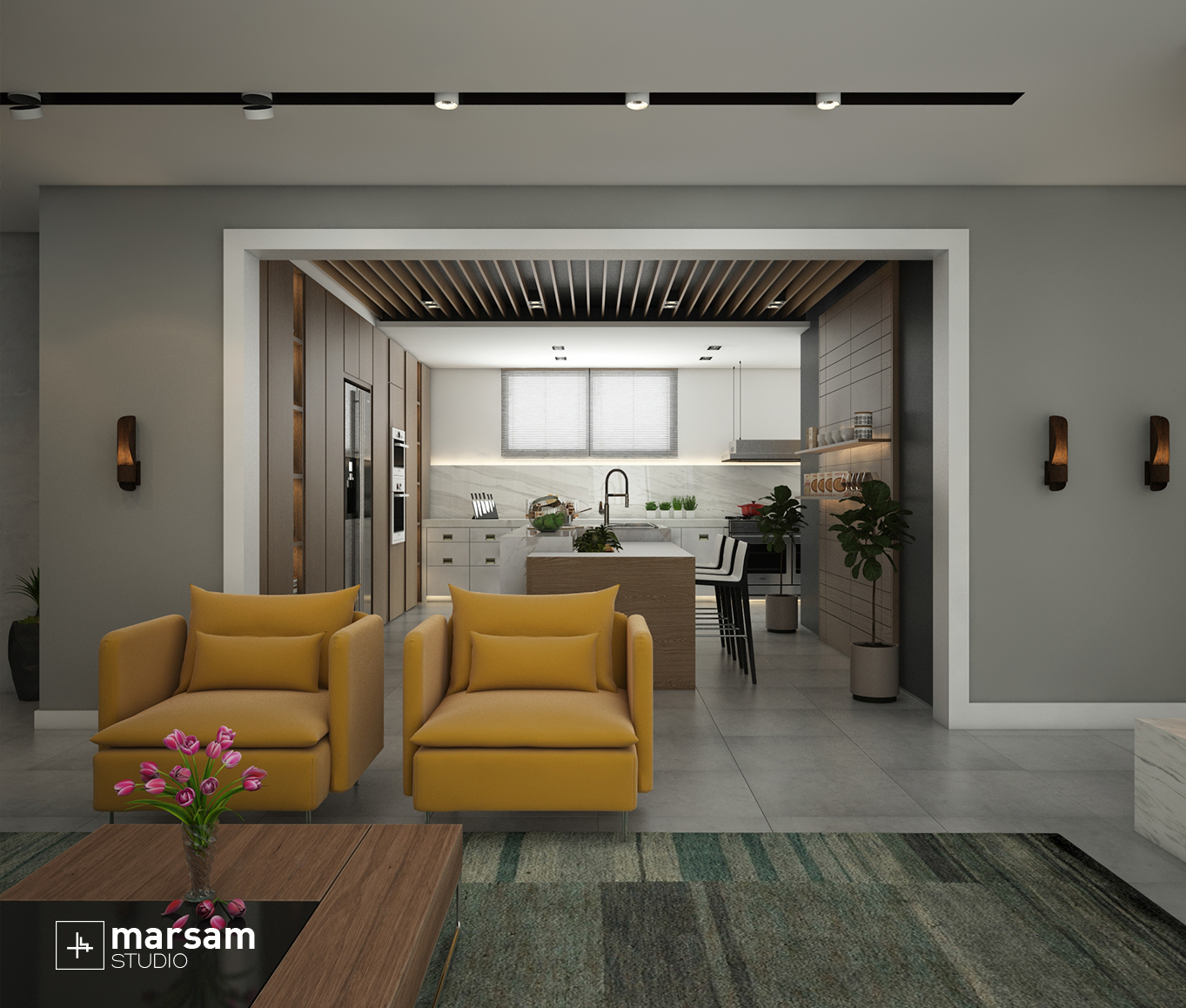 巴勒斯坦-- 加沙屋顶室内设计-6