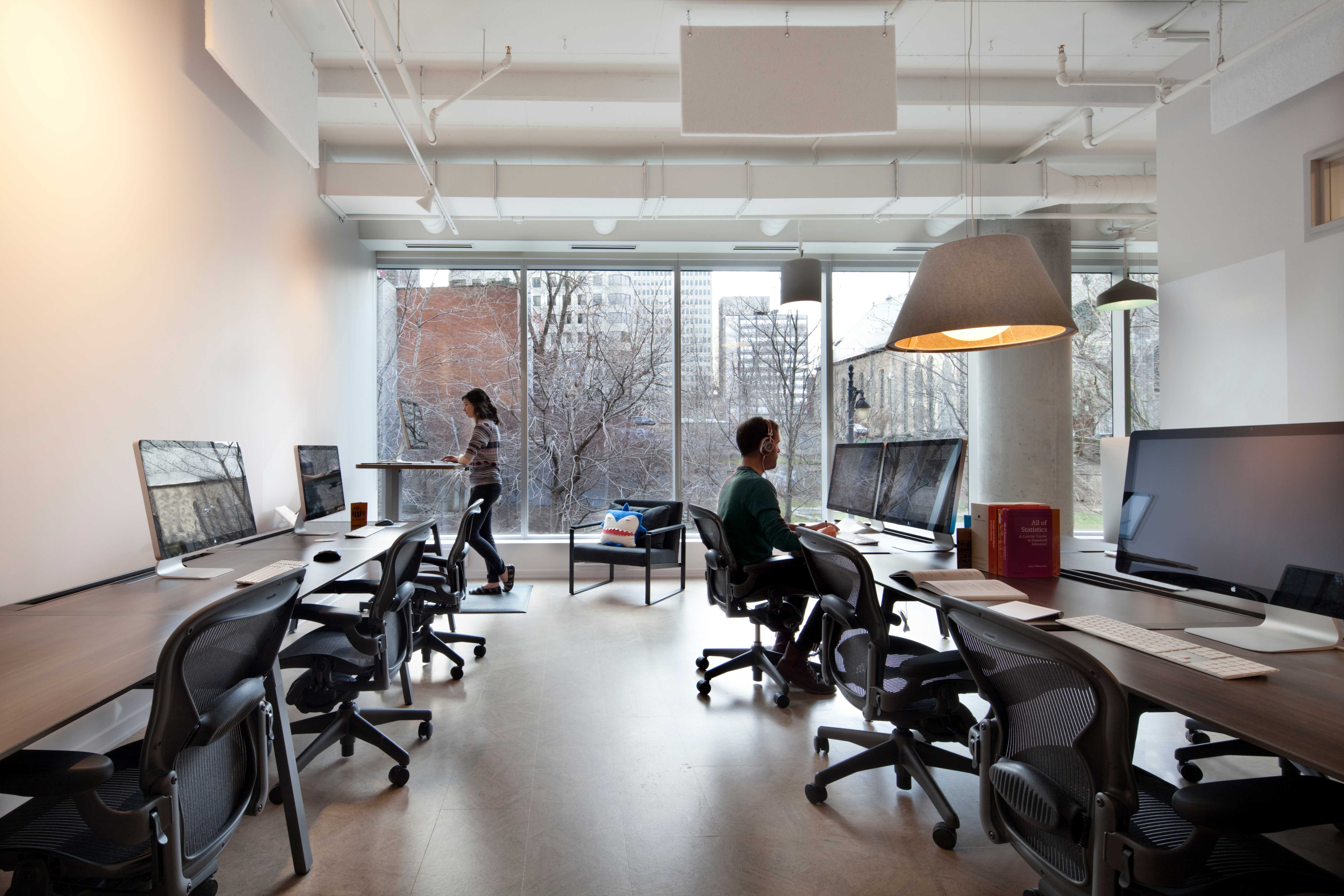 Shopify 蒙特利尔旗舰店，打造互动式景观办公空间-8