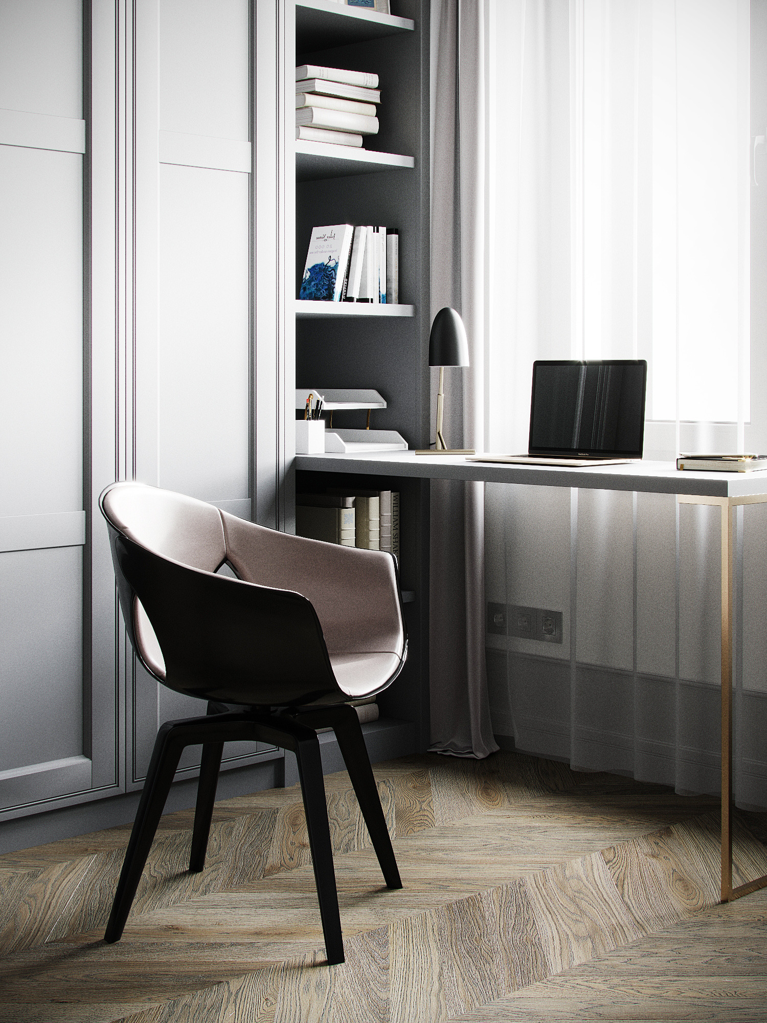 春日轻盈蓝调空间，细节尽显魅力-39