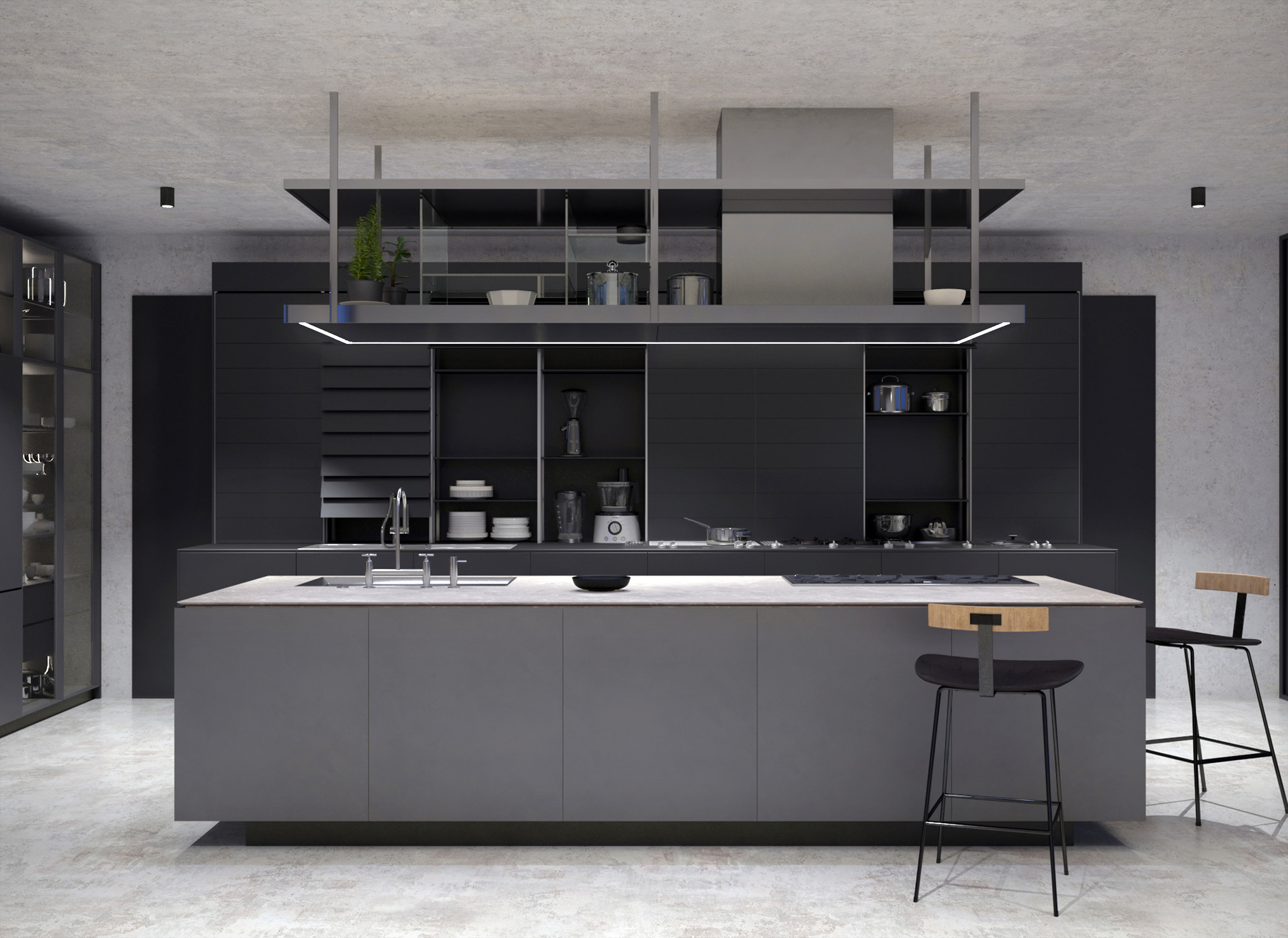 大师之作 | 室内外空间完美融合的现代住宅-1