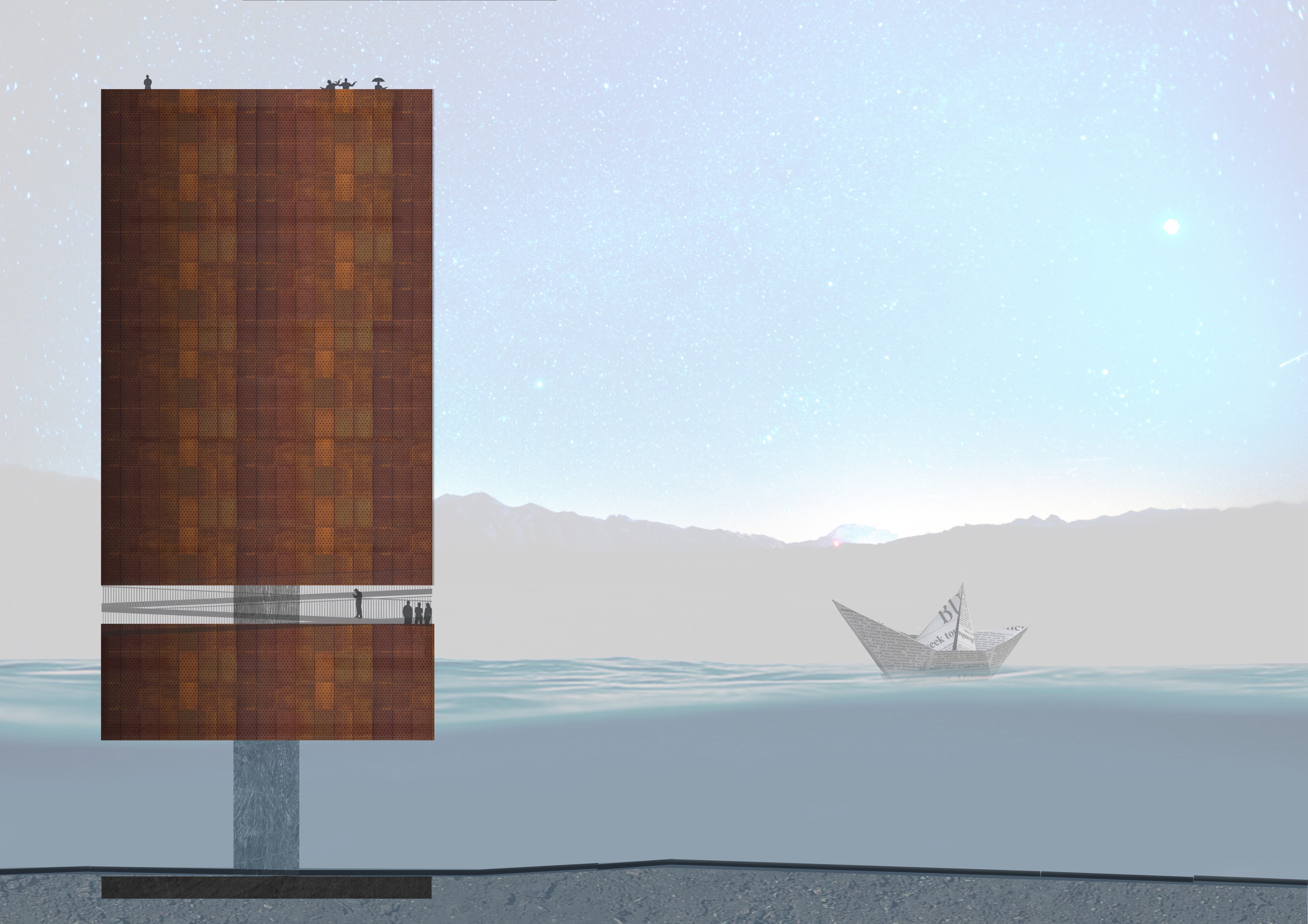 潮汐驱动的多功能建筑-6