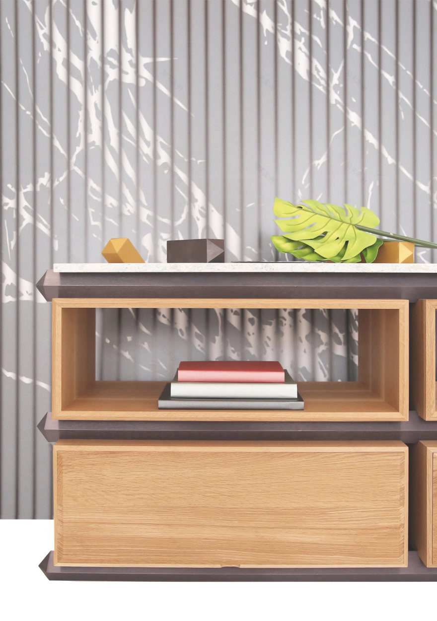 黛布拉·福利兹推出可定制堆叠储物系统 Stack-2