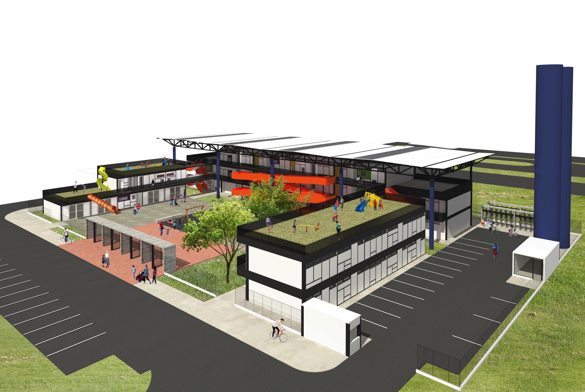 巴西幼儿园环保设计 · 寓教于乐的儿童天地-9