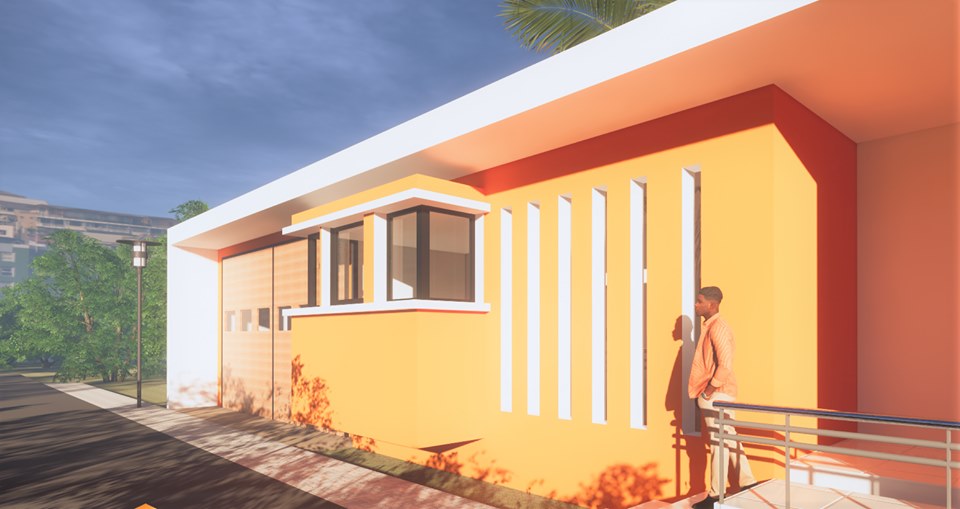 巴黎独立别墅现代设计-4