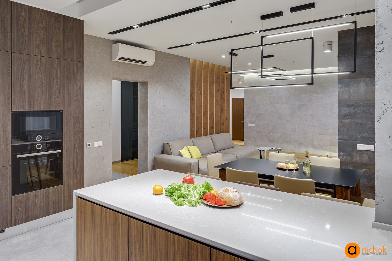 融合功能与舒适的现代公寓设计-10