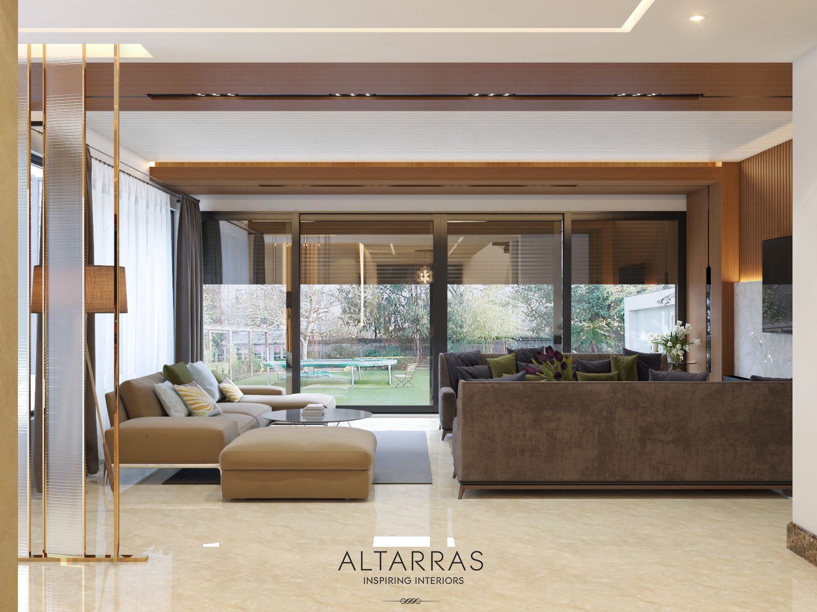 现代风格别墅地下室设计-14