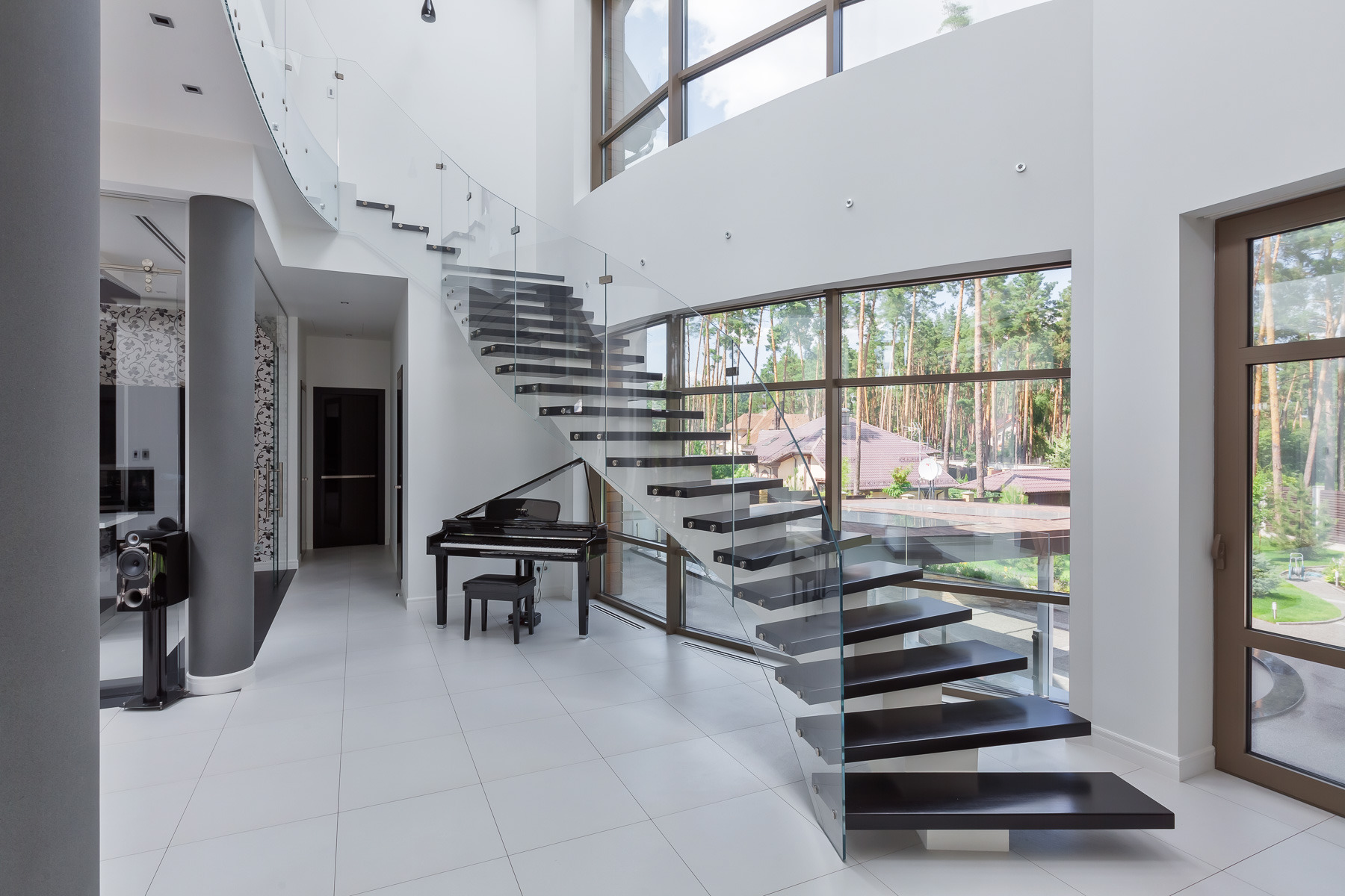 乌克兰智能家居设计,景观与室内和谐共融-25