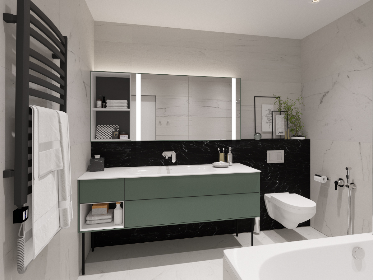 乌克兰基辅 106 平米现代公寓设计-19