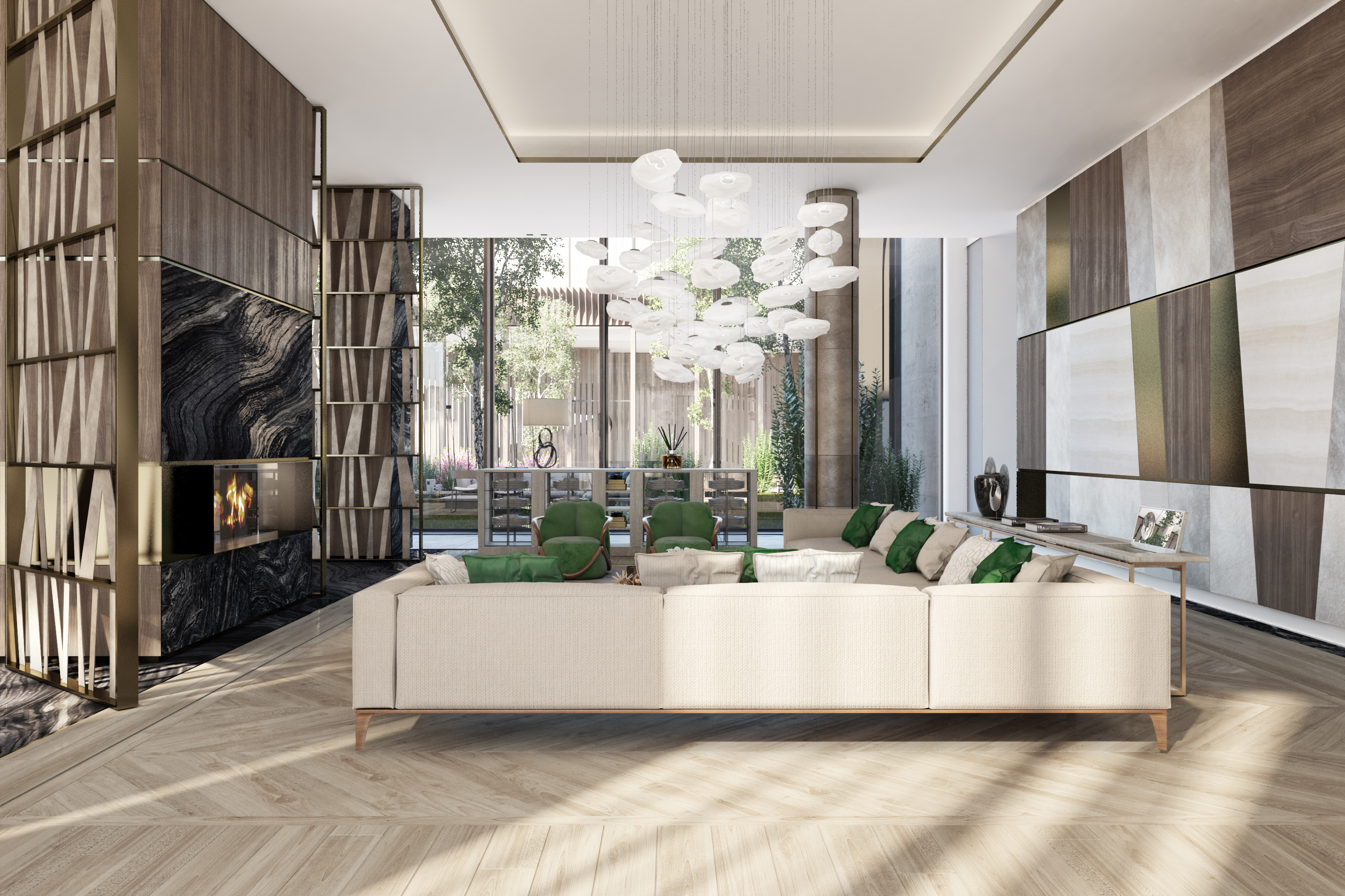 DeDi Interiors 打造 2018 年私人项目单家庭住宅三维可视化设计-3