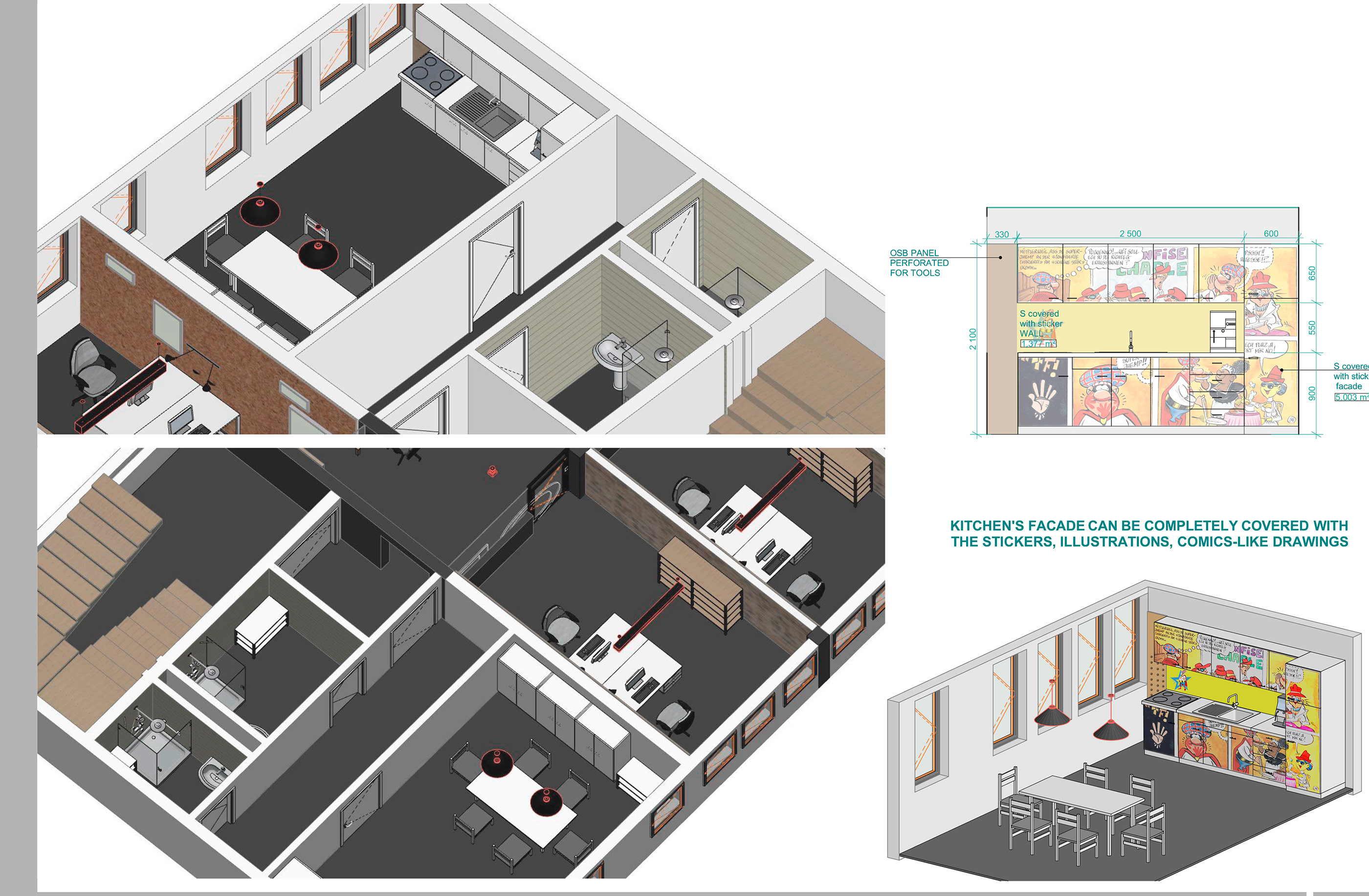 卢森堡年轻创业孵化器办公室设计-3