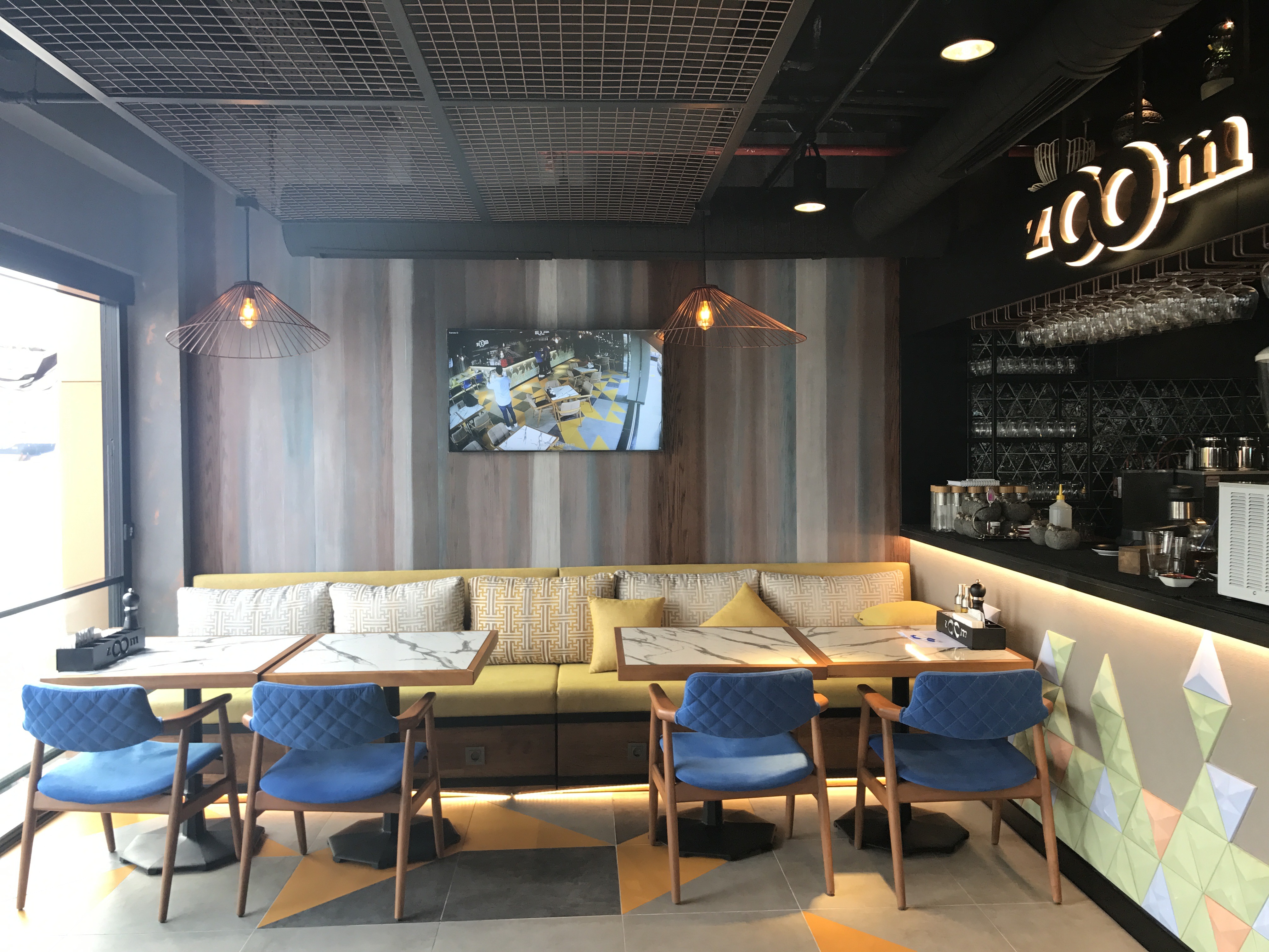 2017 年完成的 ZOOM 咖啡餐厅室内设计案例-29