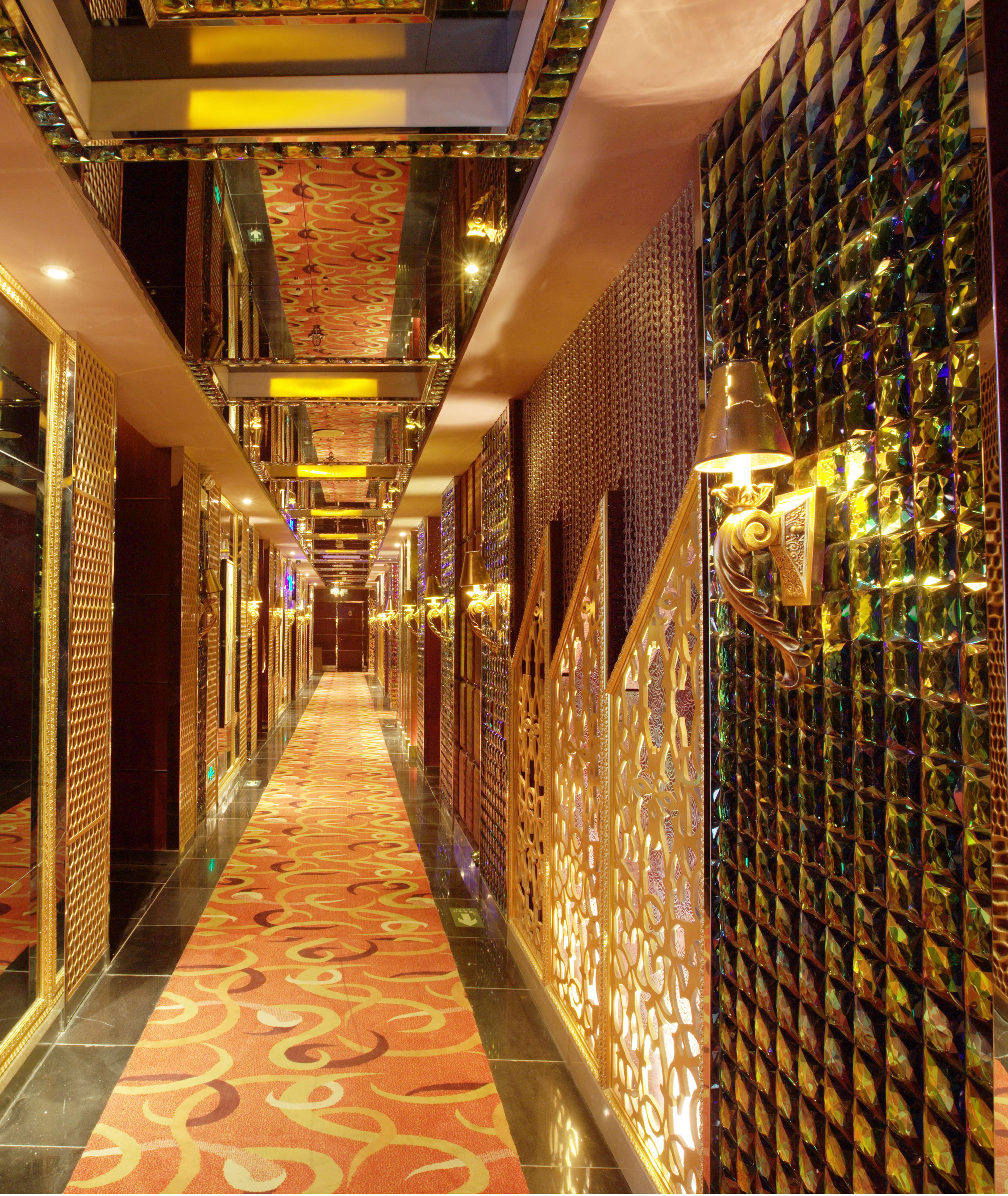 太原花园国际酒店中餐厅——现代简约的奢华空间-11