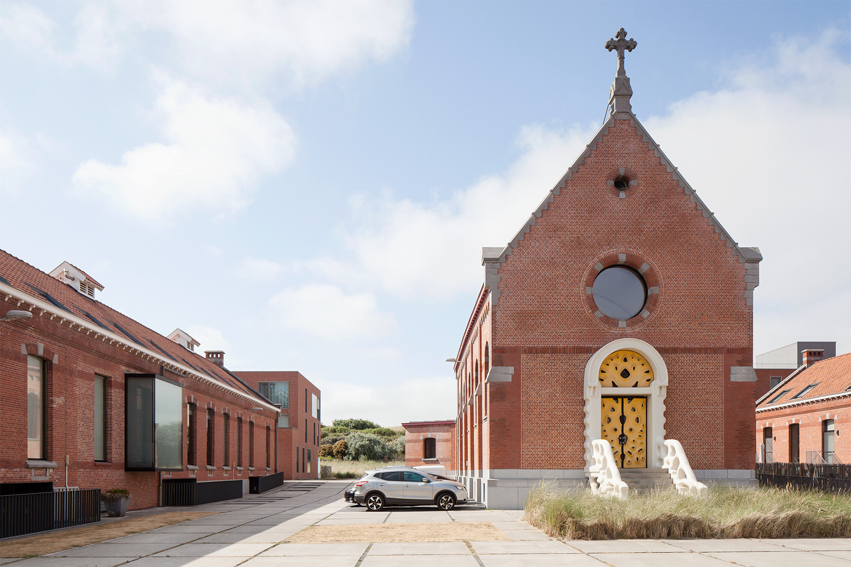 比利时奥斯坦德前军事医院改建住宅区-8